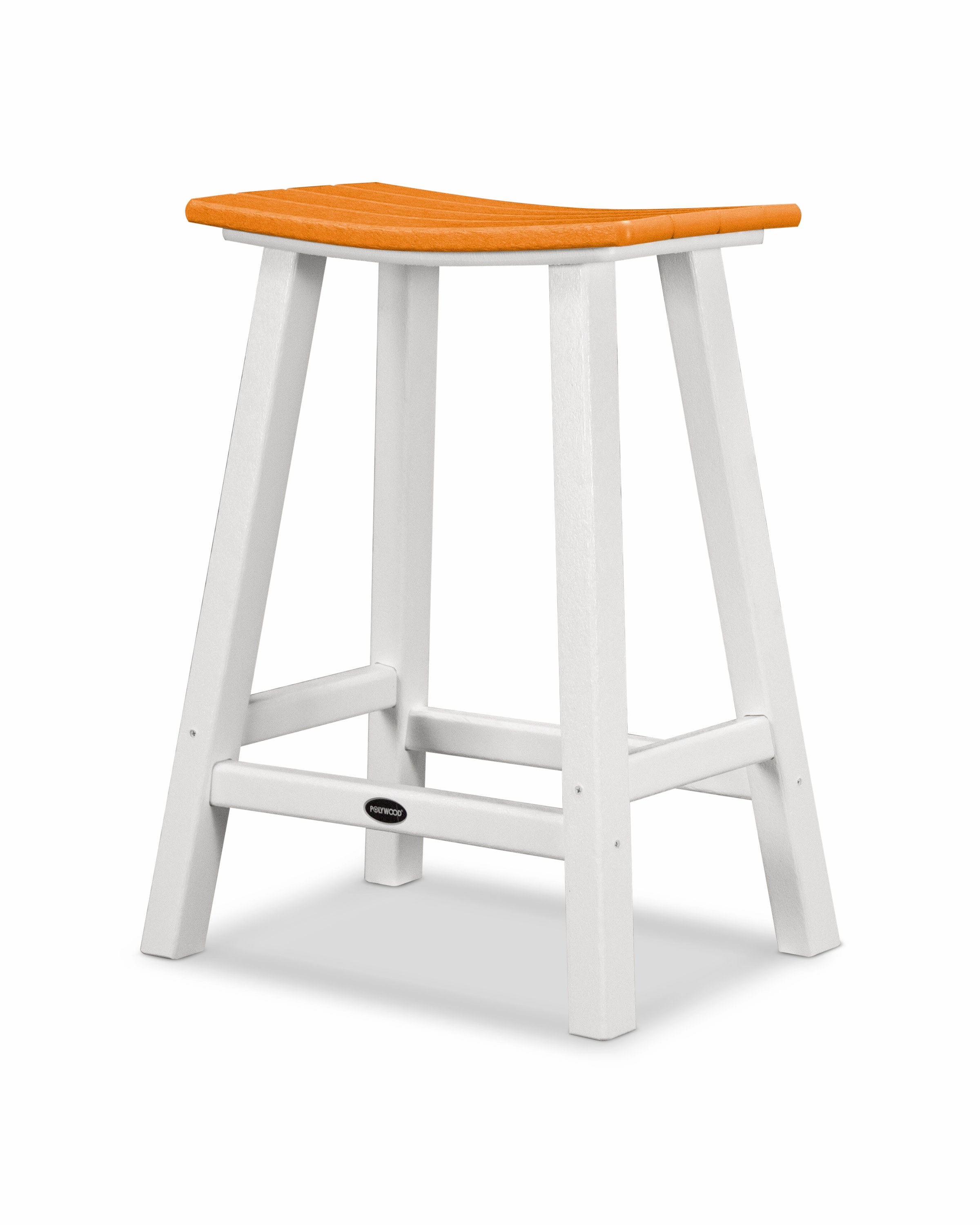Contempo 24" Saddle Counter Stool