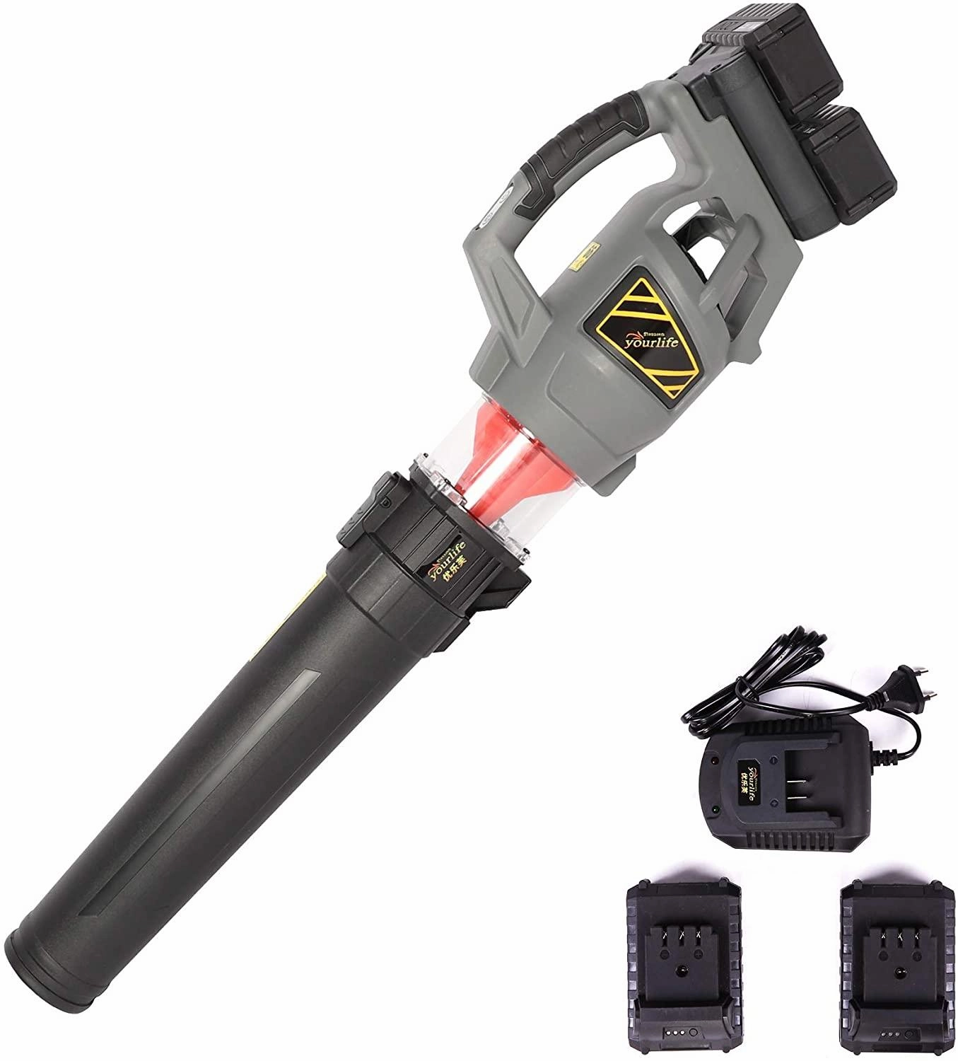 Cordless Leaf Blower Battery Powered Electric Leaf Blower 89 MPH Variable Speed 18000 RPM 40V Lithium Leaf Blower Cordless with Battery & Charger Garden Cleaning Garage Dusting ergonomic garden hand tools for seniors