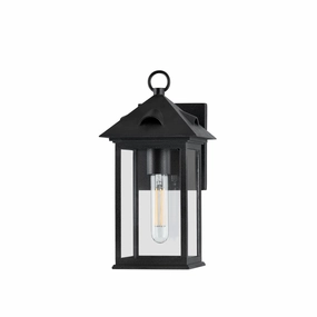 Corning One Light Outdoor Wall Sconce Forged IronOutdoor wall sconces with motion sensor