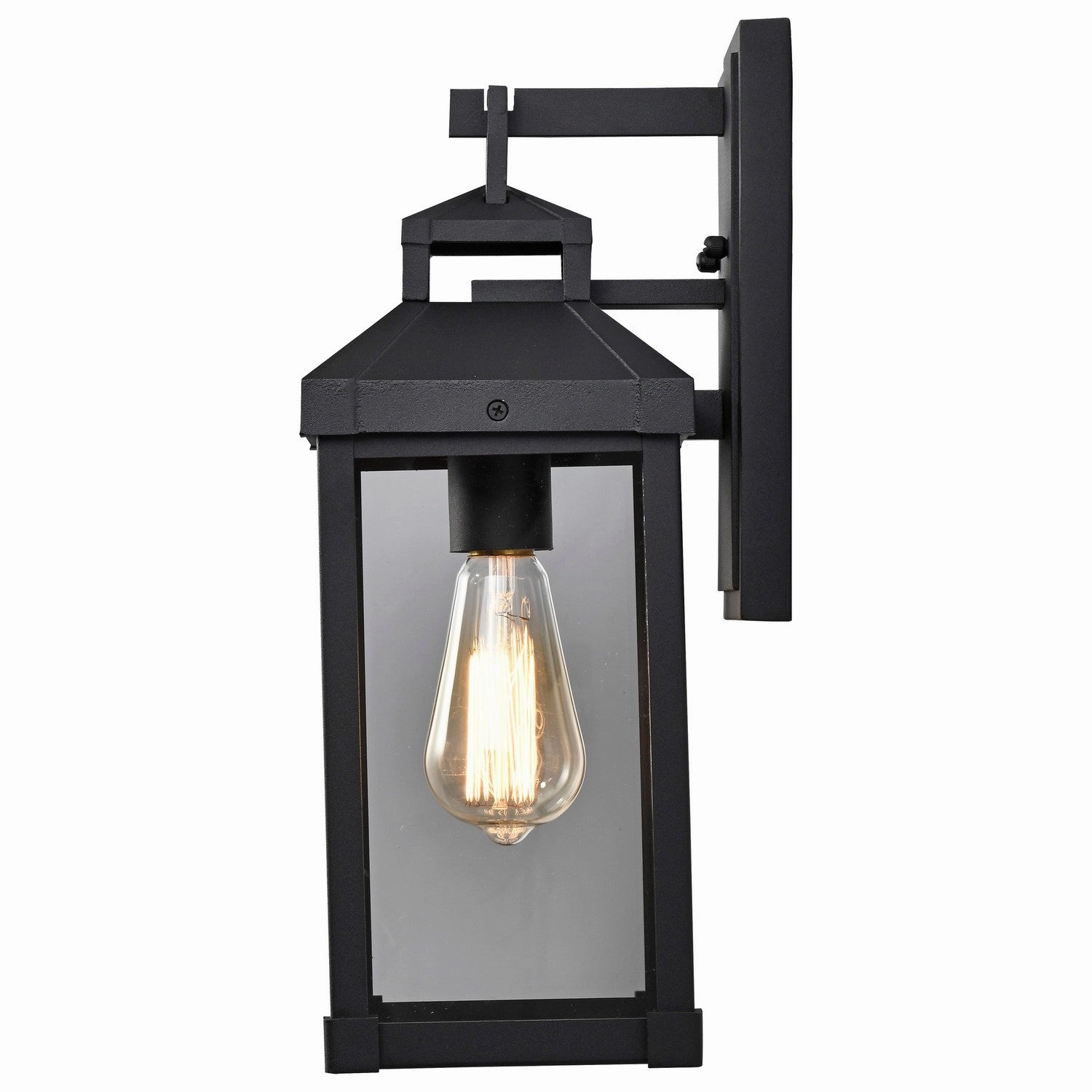Corning One Light Wall Lantern Matte Black