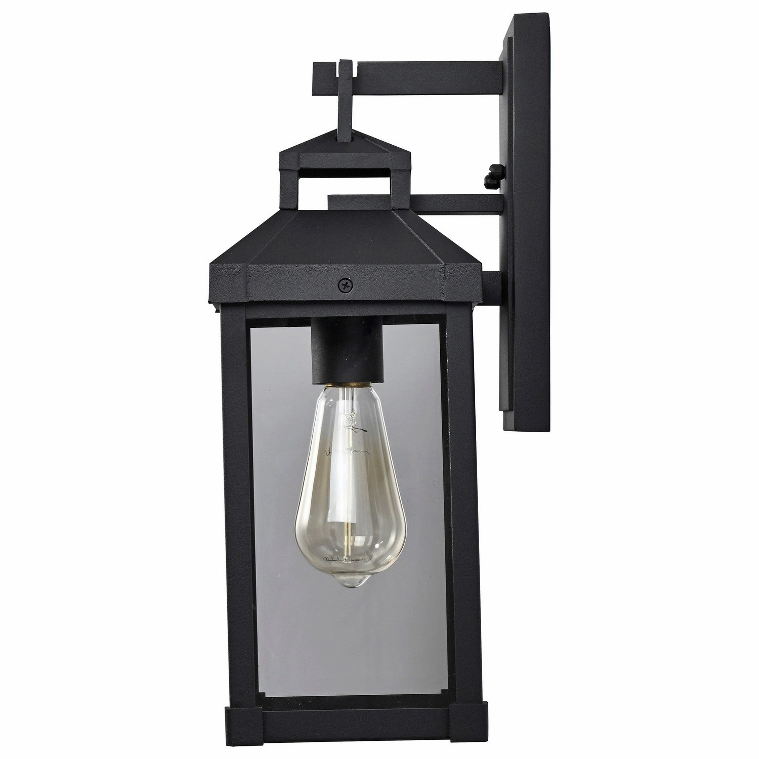 Corning One Light Wall Lantern Matte Black