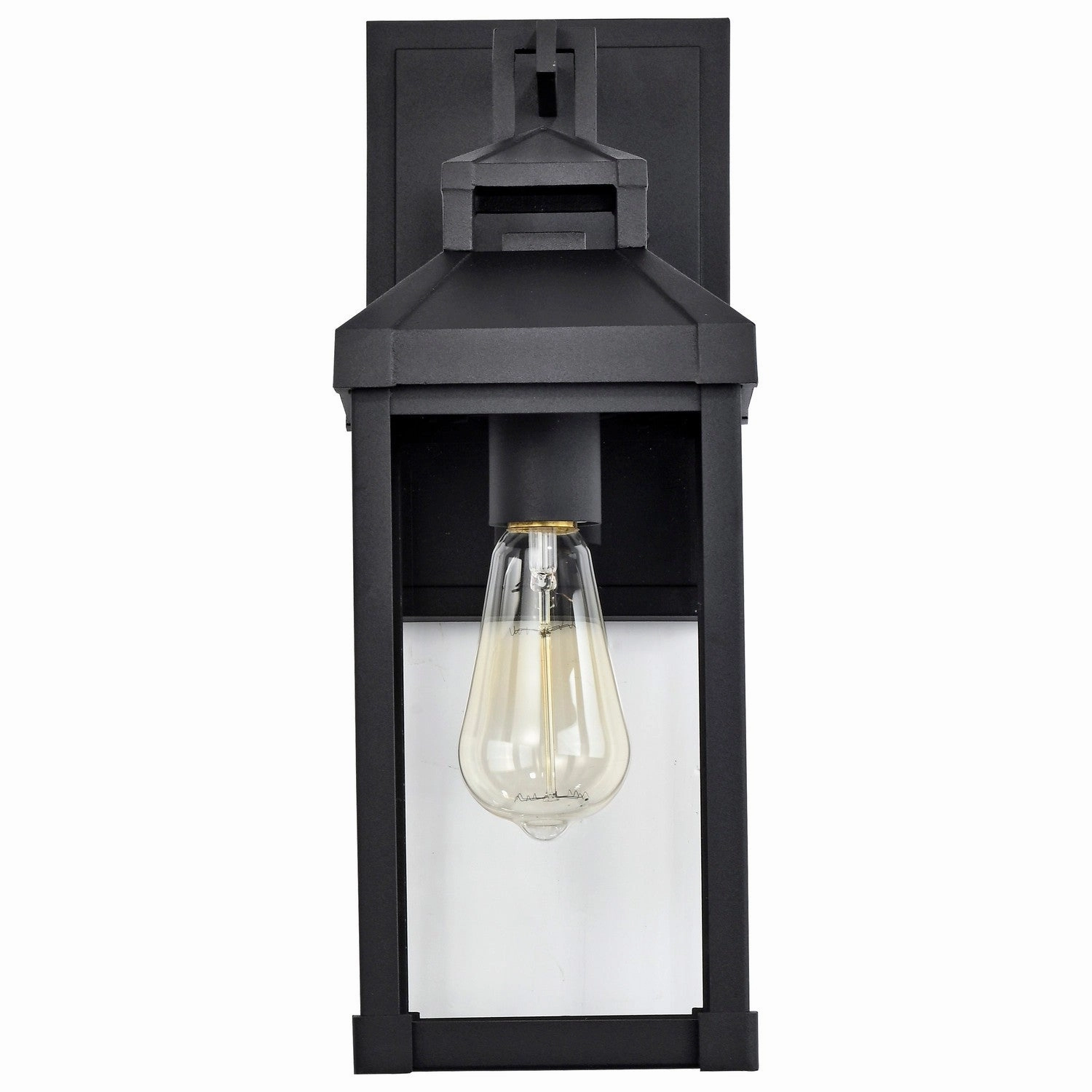 Corning One Light Wall Lantern Matte Black
