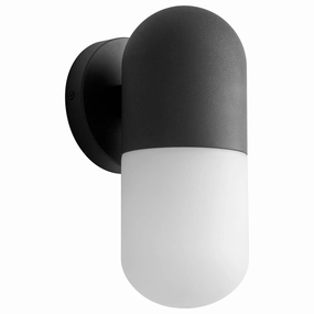 Corpus LED Outdoor Lantern BlackOutdoor wall sconces with motion sensor