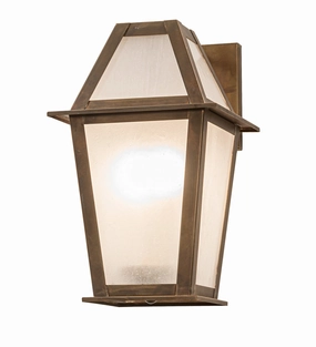 Corrina Three Light Wall Sconce Vintage BrassOutdoor wall sconces with motion sensor