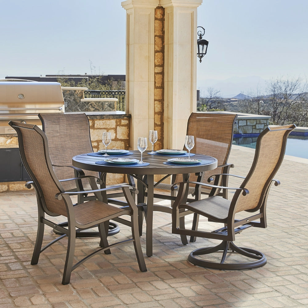 Cortland Sling High Back Dining Chair