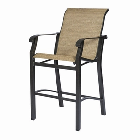Cortland Sling Stationary Barstoolaluminum alloy outdoor sofa set