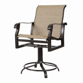 Cortland Sling Swivel Counter Stoolaluminum alloy outdoor sofa set