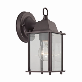 Cotswold One Light Wall Sconce Oil Rubbed BronzeOutdoor wall sconces with motion sensor