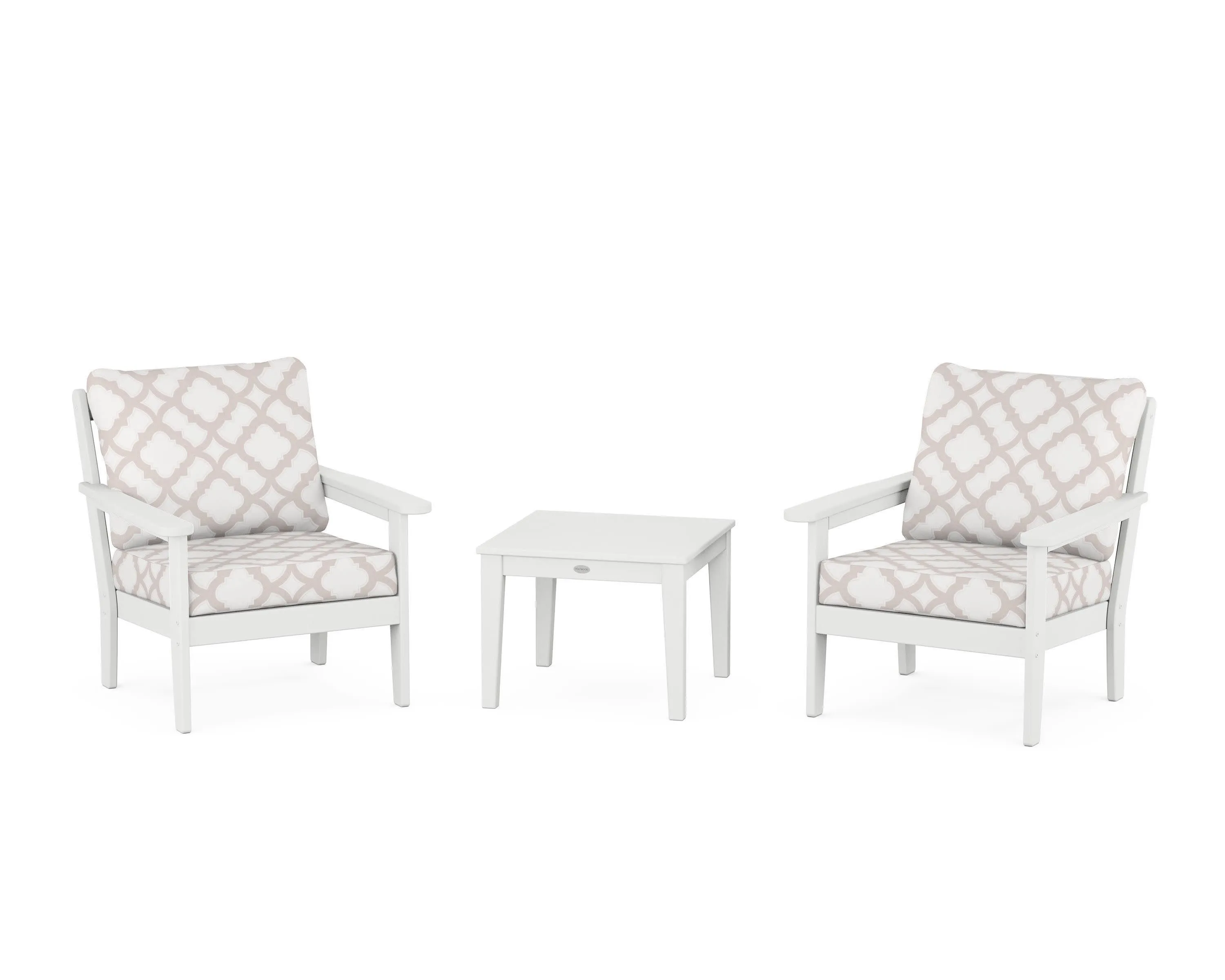 Cottage 3-Piece Deep Seating Set