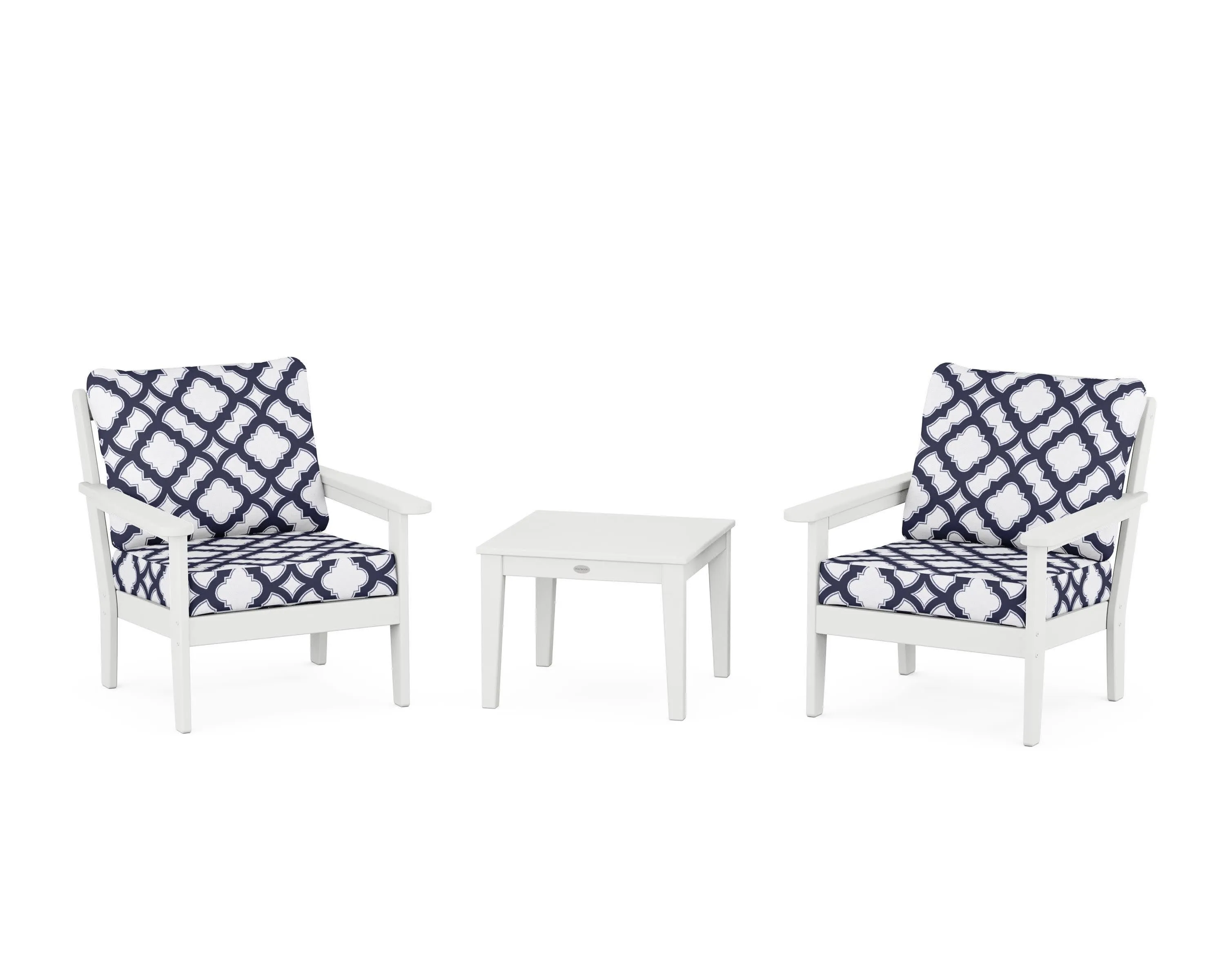 Cottage 3-Piece Deep Seating Set