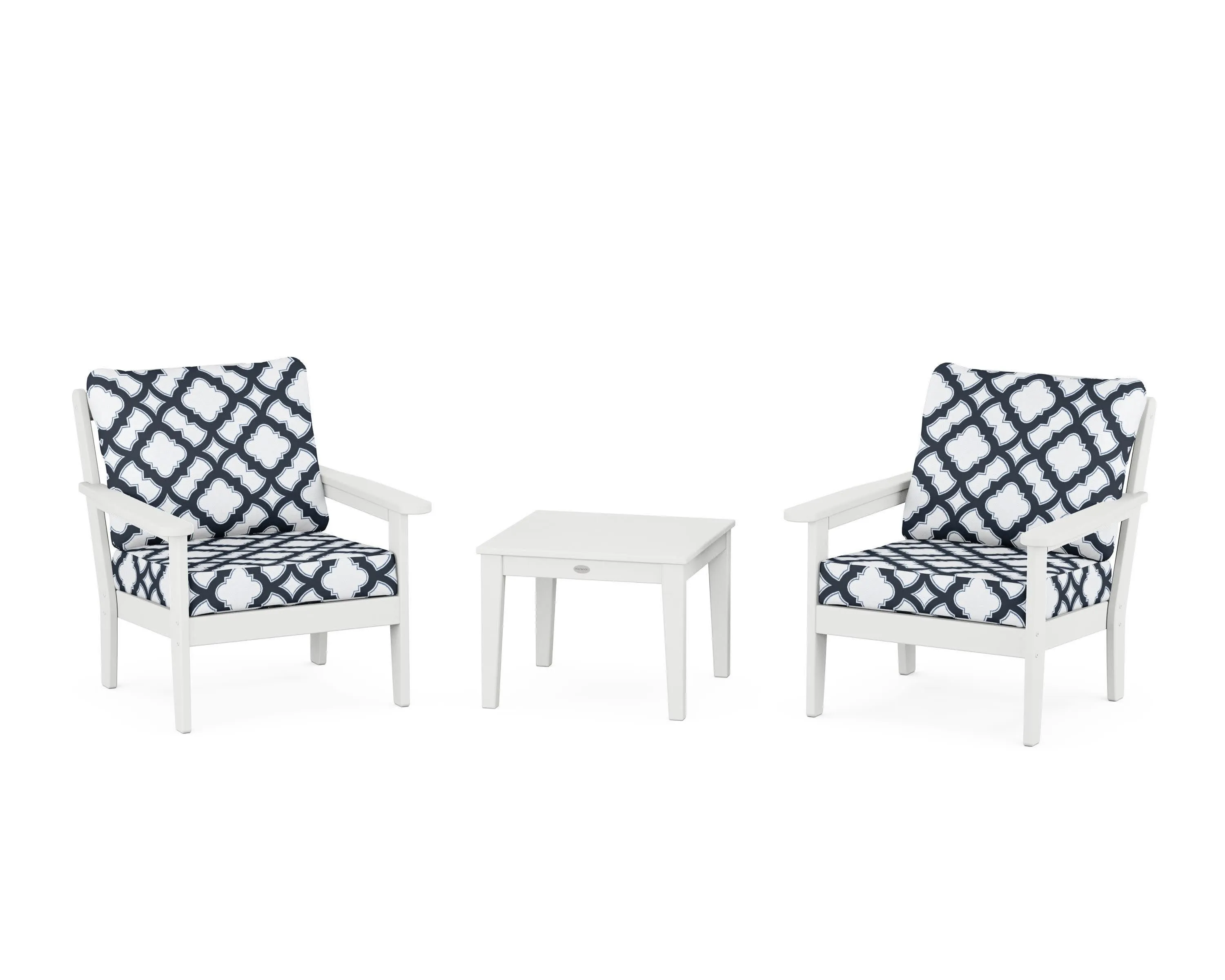 Cottage 3-Piece Deep Seating Set