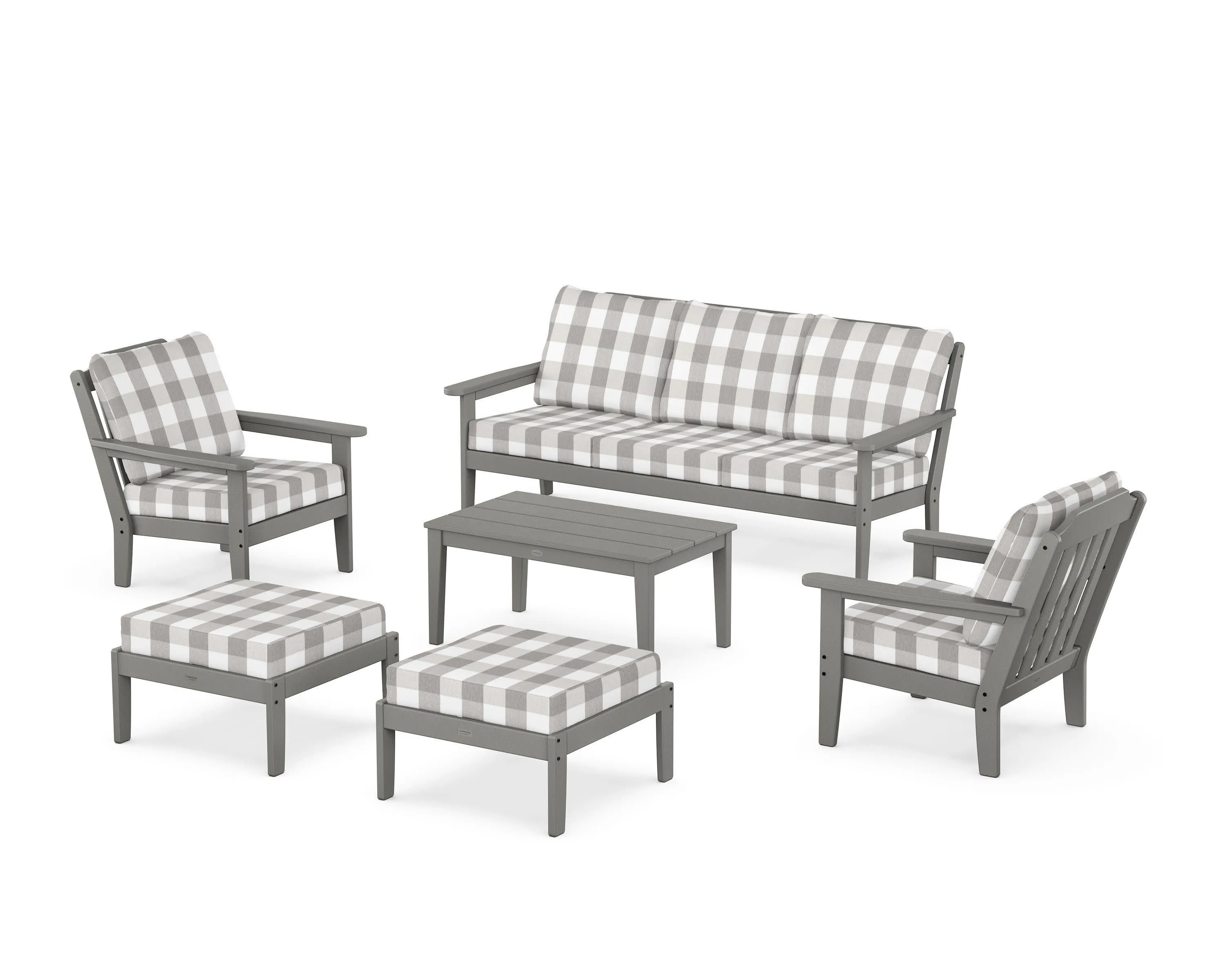Cottage 6-Piece Lounge Sofa Set