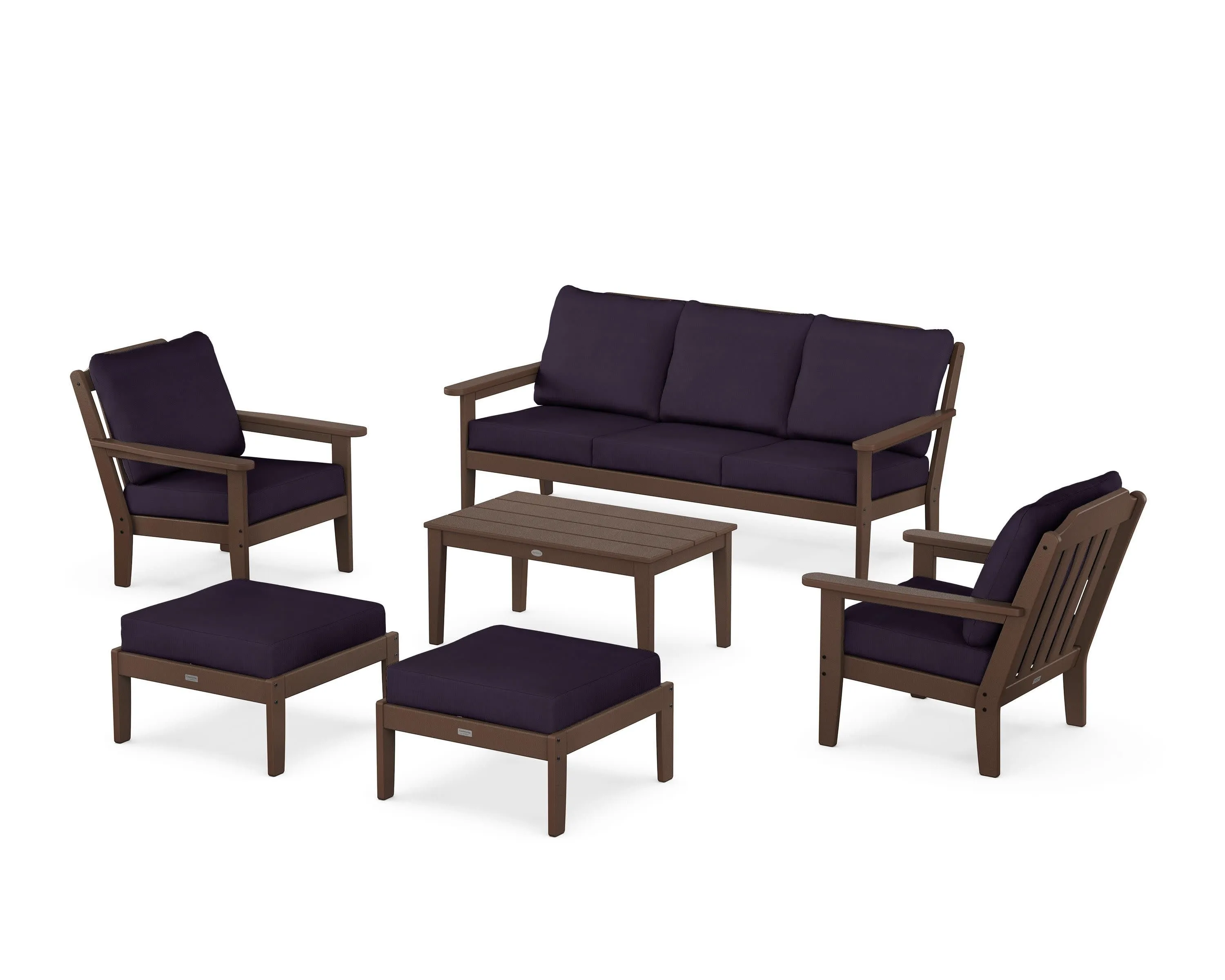 Cottage 6-Piece Lounge Sofa Set