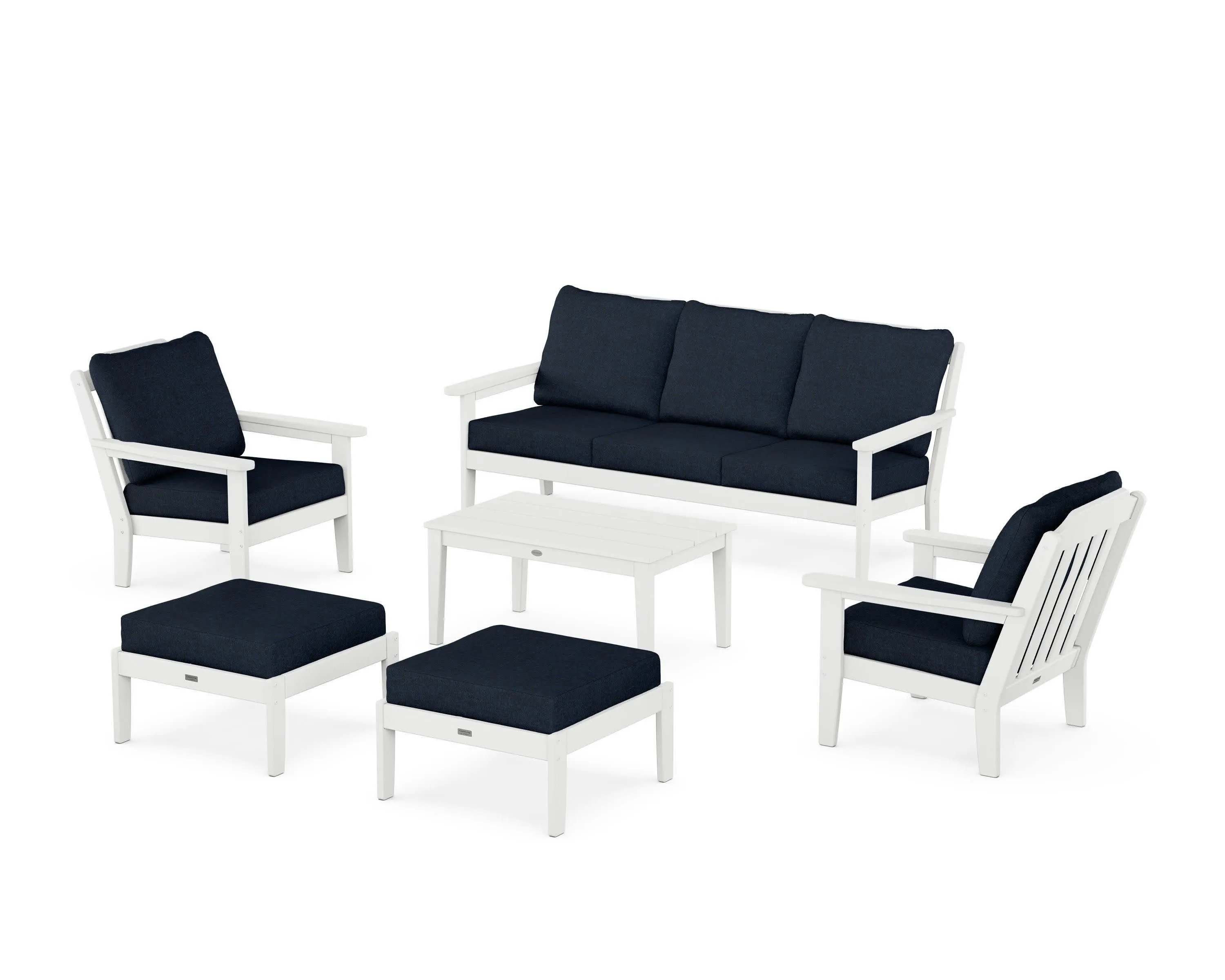 Cottage 6-Piece Lounge Sofa Set