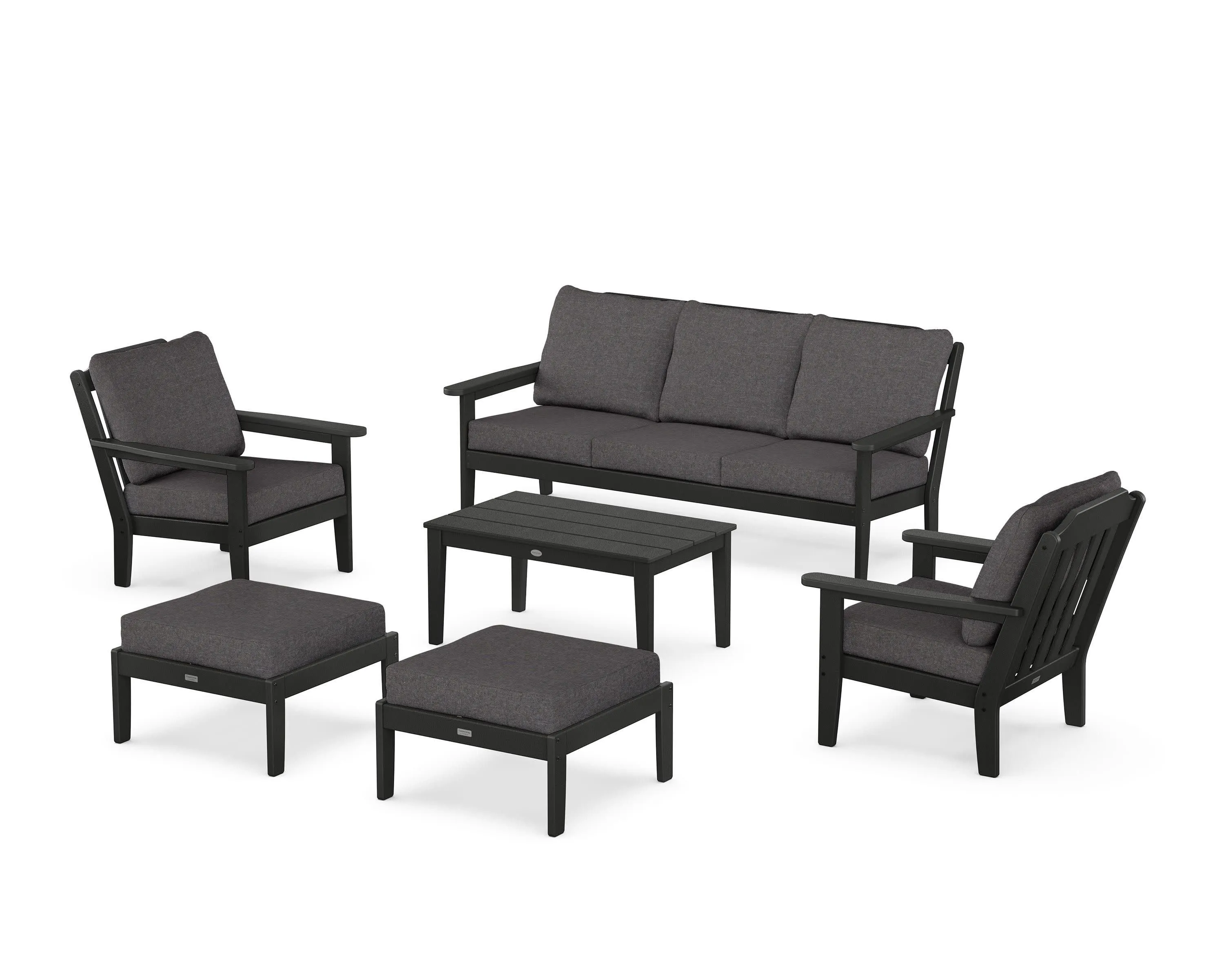 Cottage 6-Piece Lounge Sofa Set