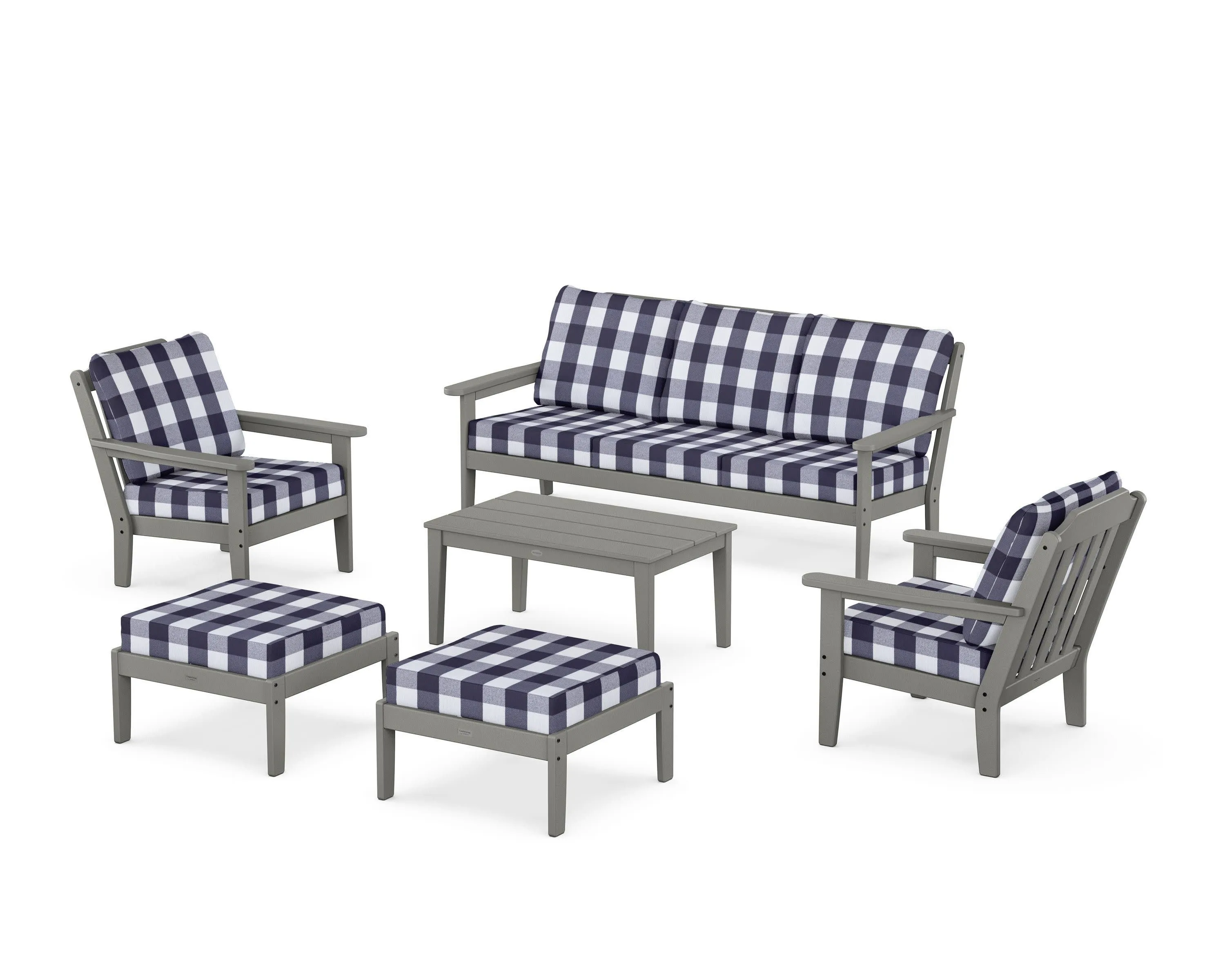 Cottage 6-Piece Lounge Sofa Set
