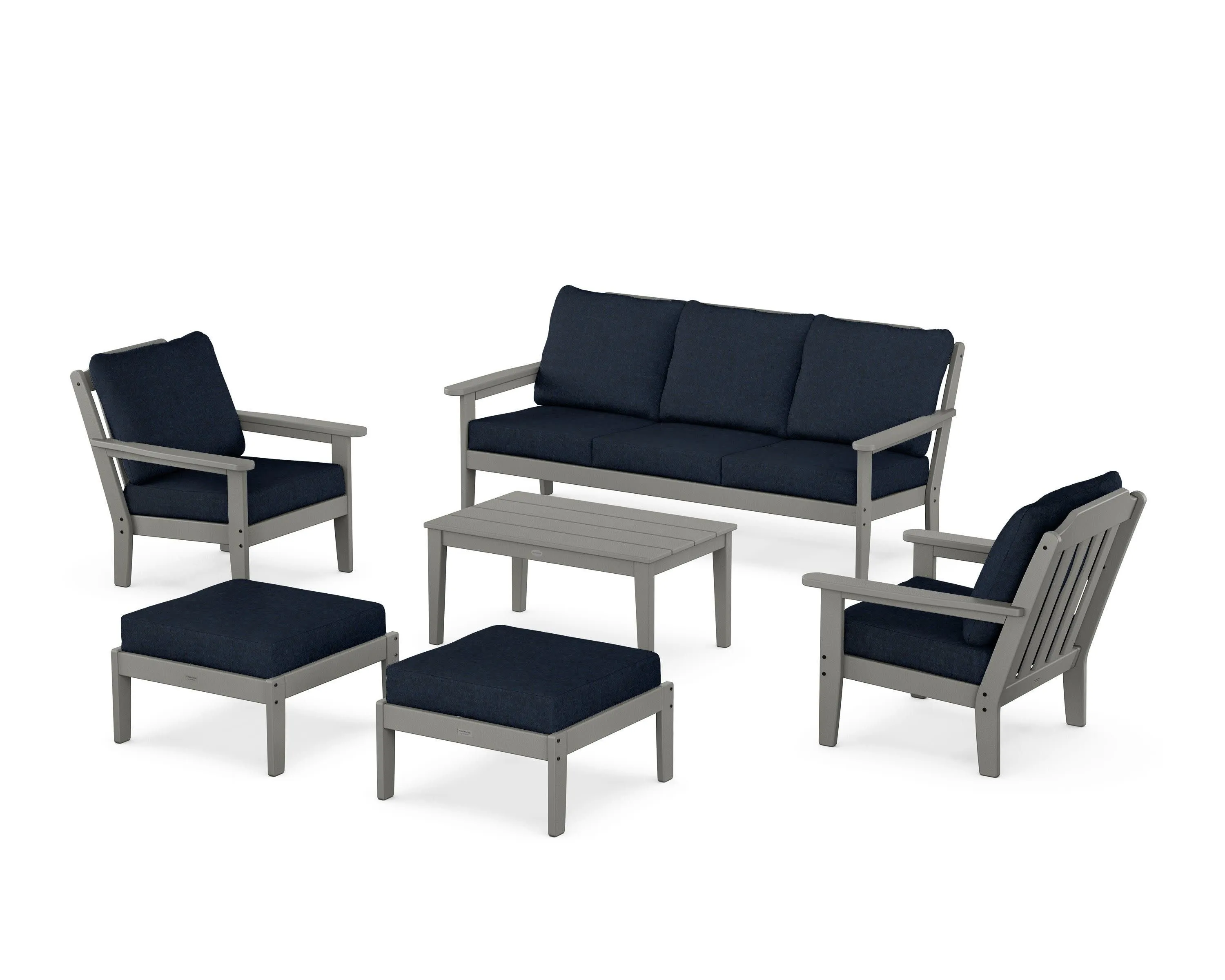 Cottage 6-Piece Lounge Sofa Set