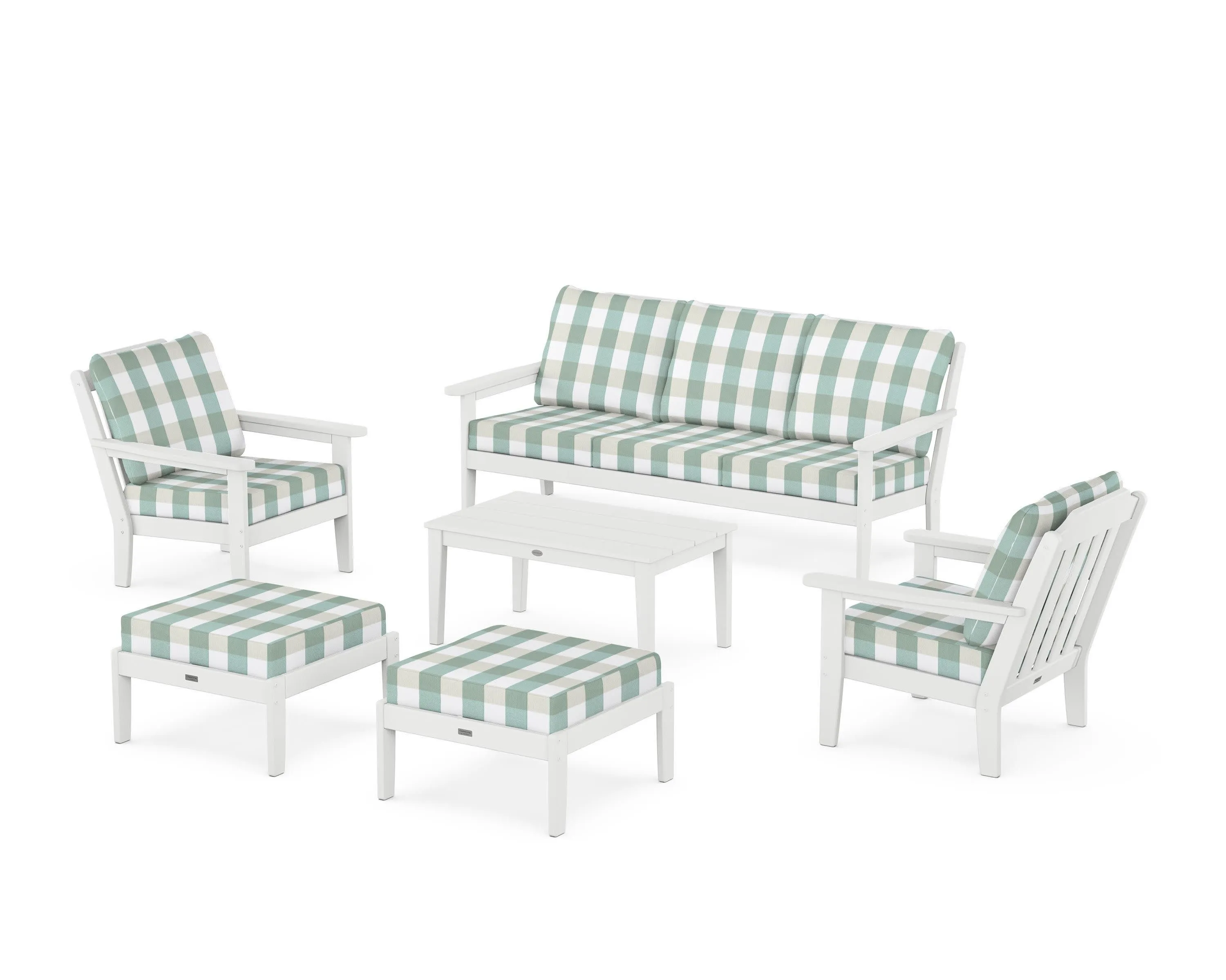Cottage 6-Piece Lounge Sofa Set