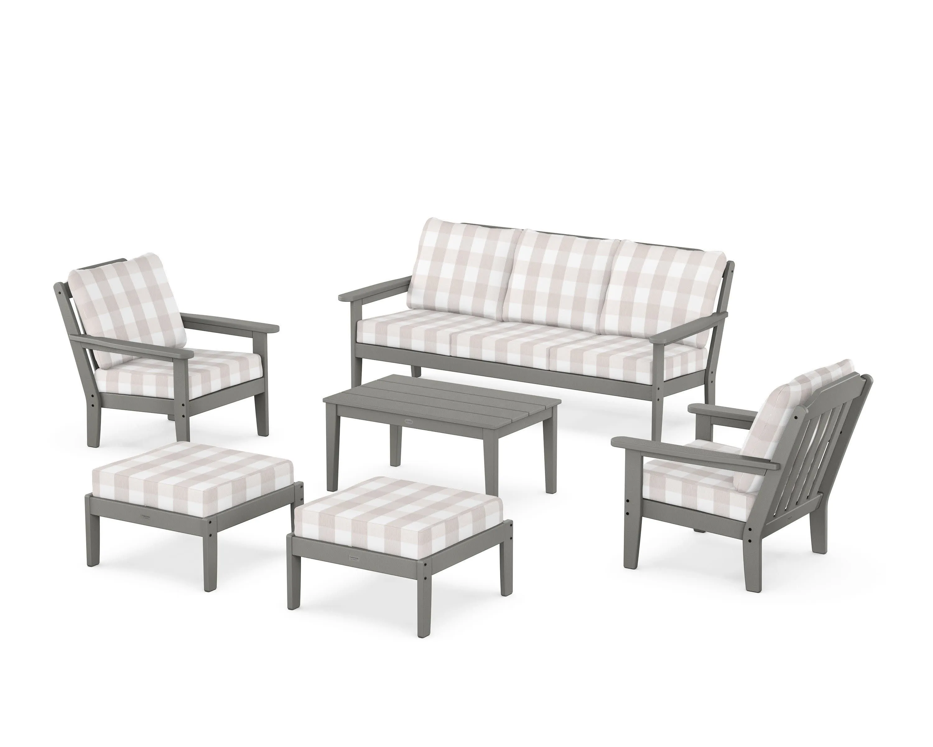 Cottage 6-Piece Lounge Sofa Set