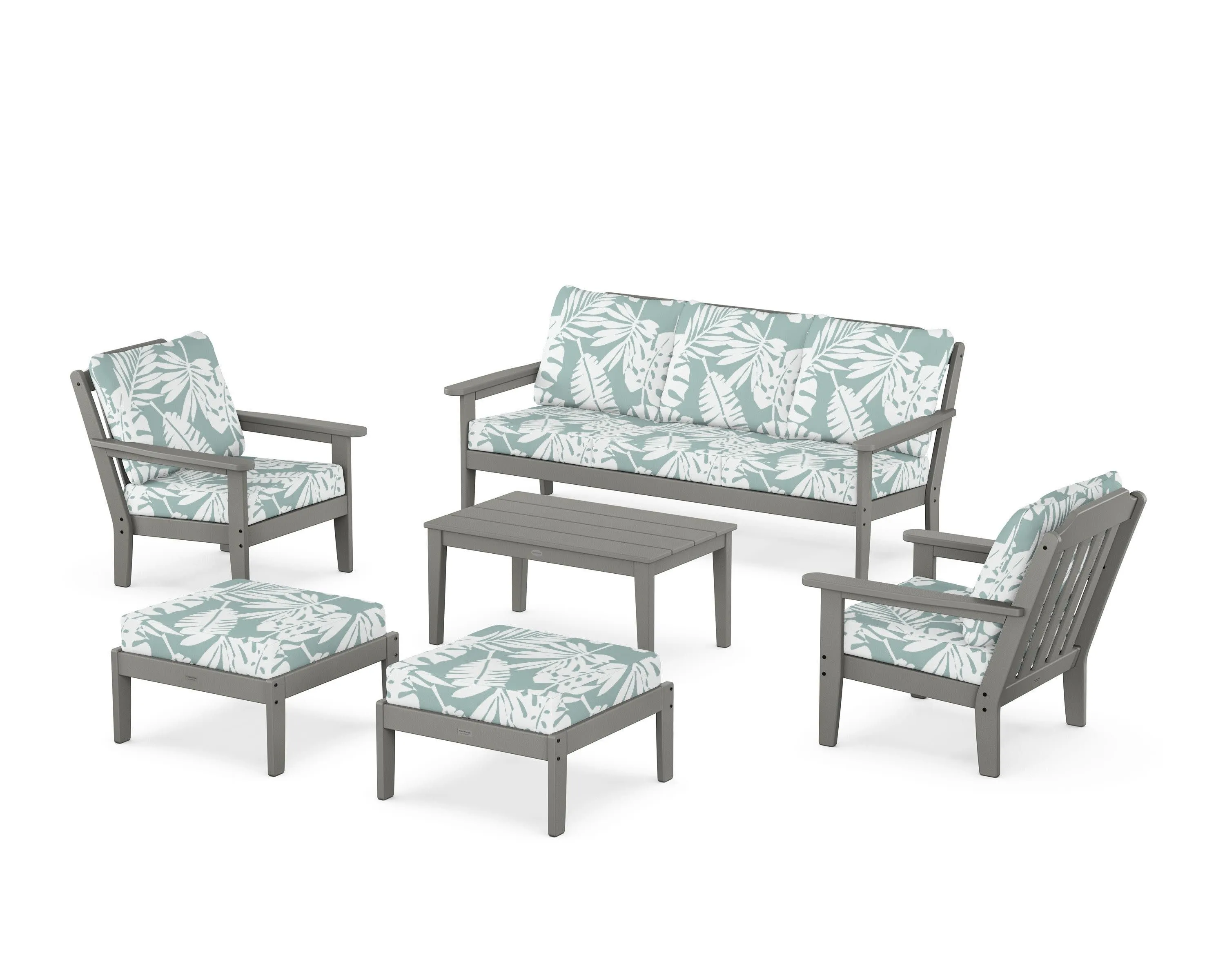 Cottage 6-Piece Lounge Sofa Set