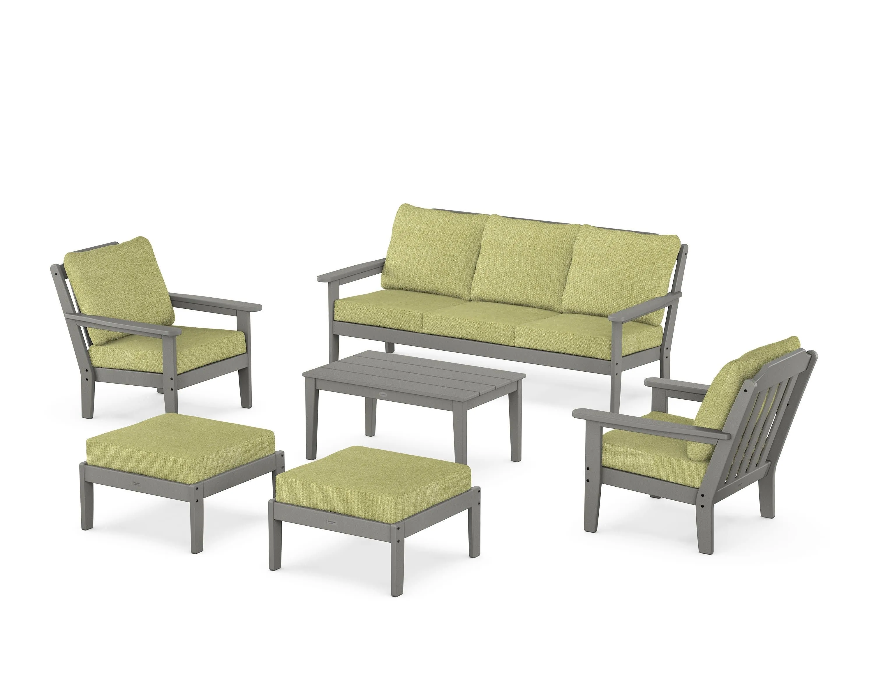 Cottage 6-Piece Lounge Sofa Set
