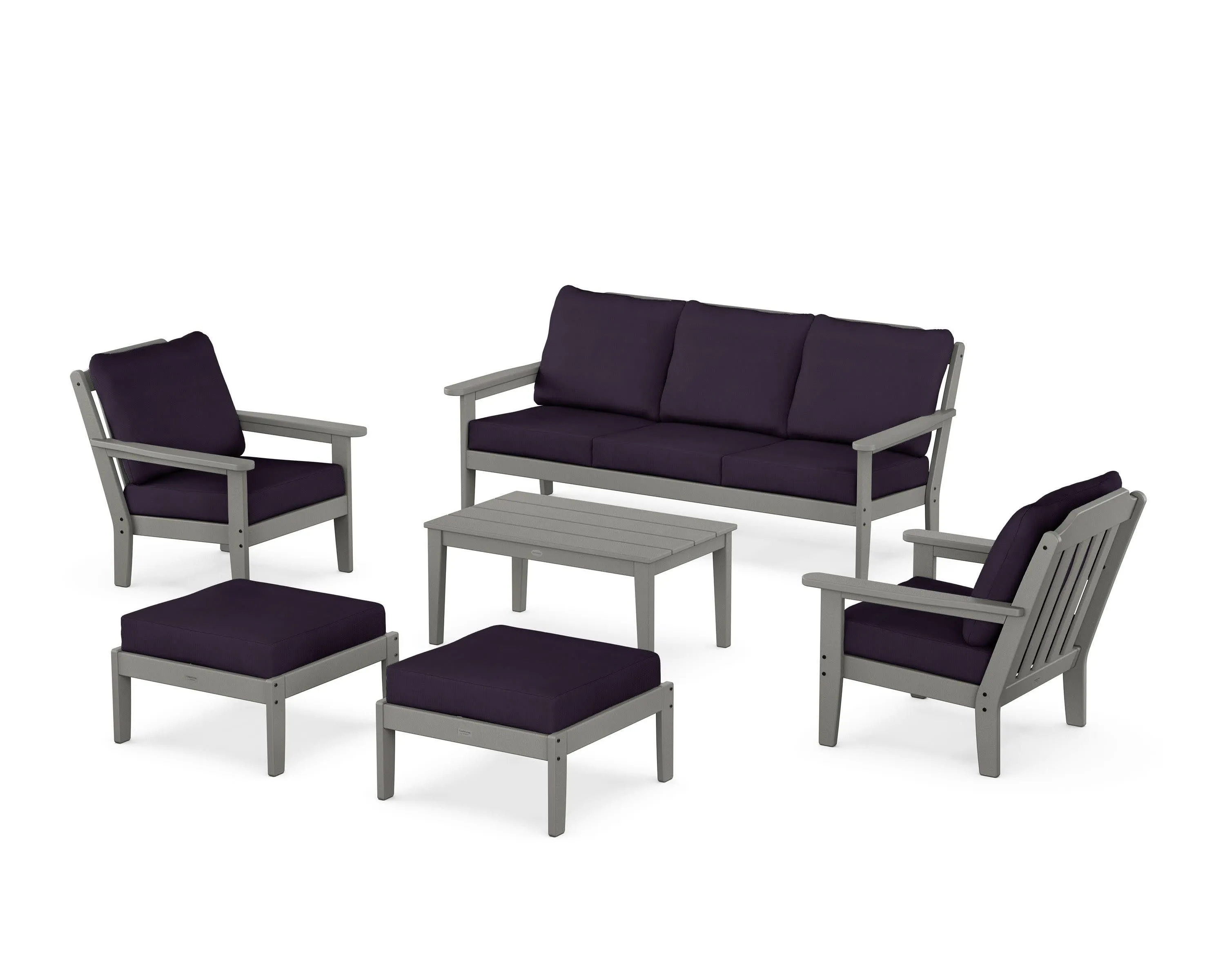Cottage 6-Piece Lounge Sofa Set