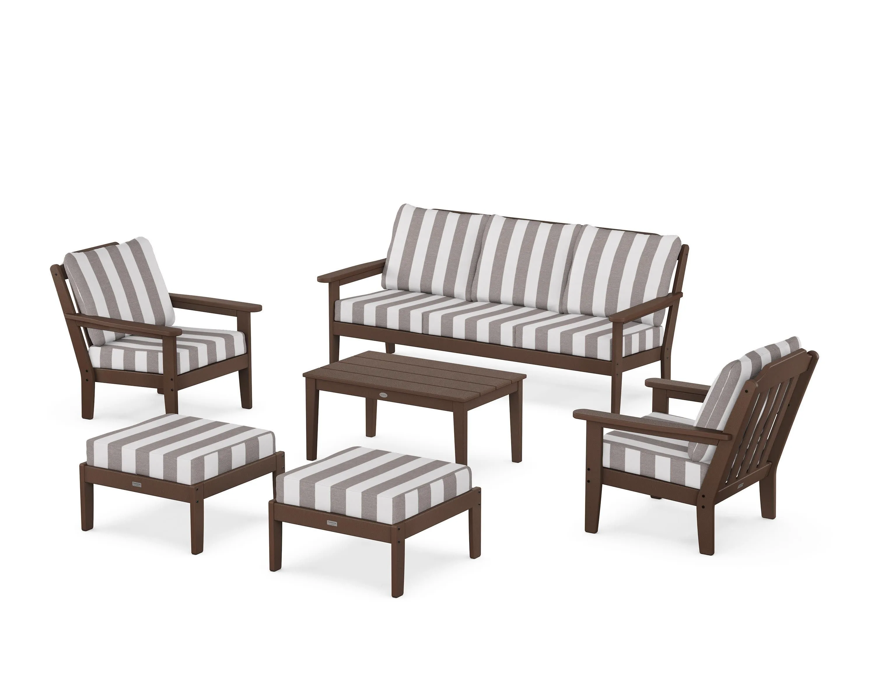 Cottage 6-Piece Lounge Sofa Set