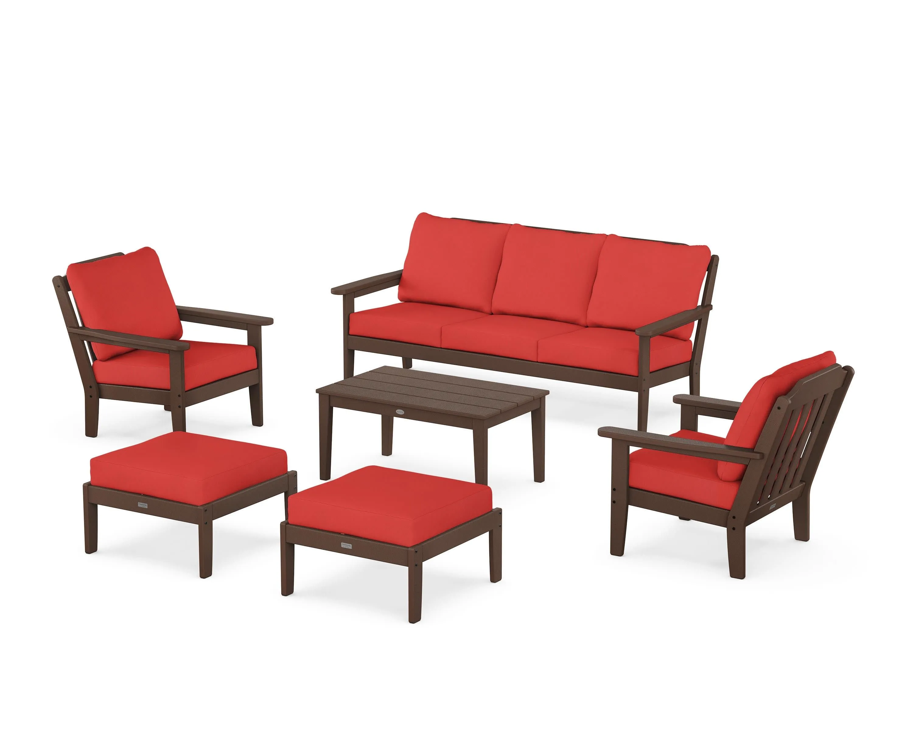 Cottage 6-Piece Lounge Sofa Set