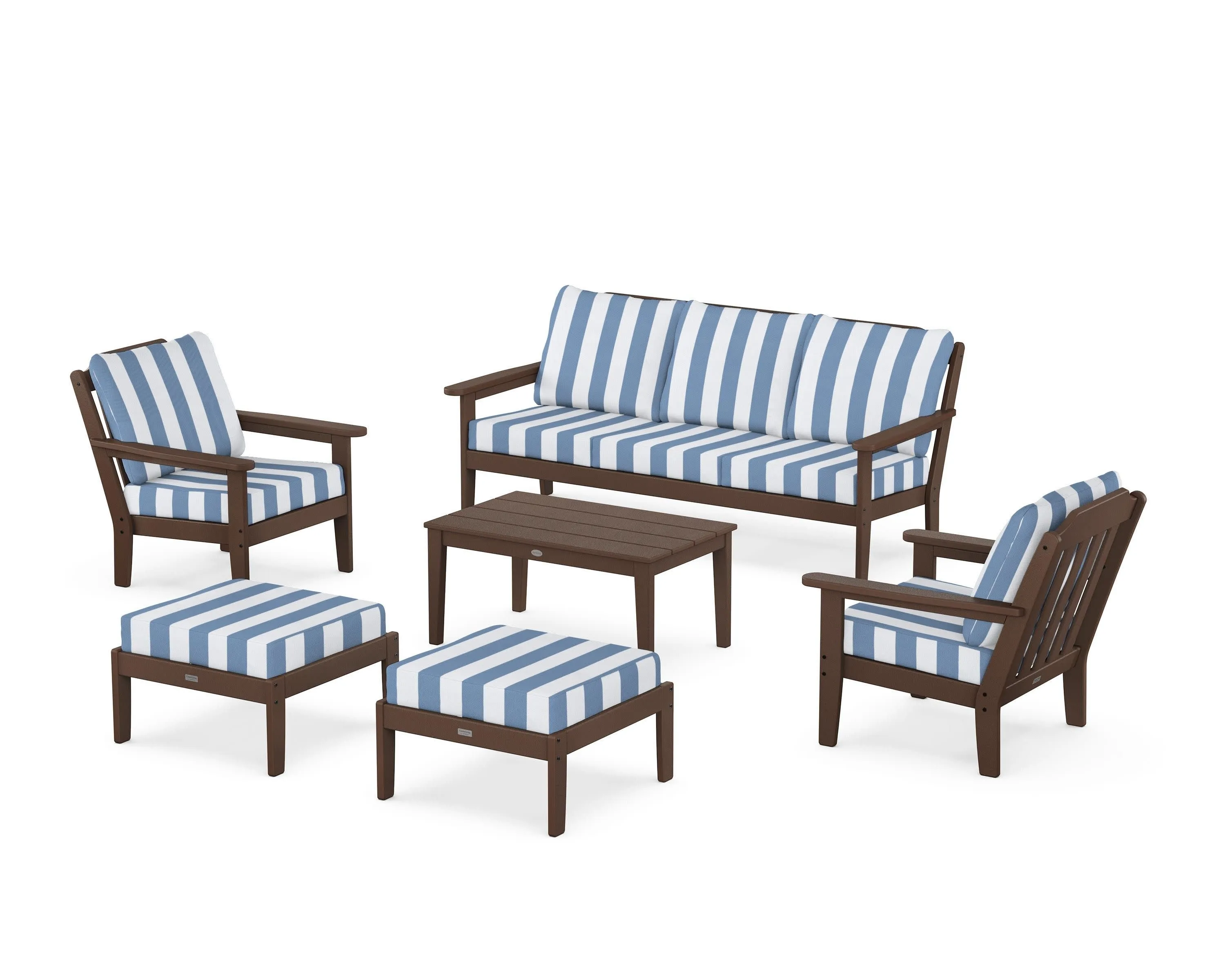 Cottage 6-Piece Lounge Sofa Set