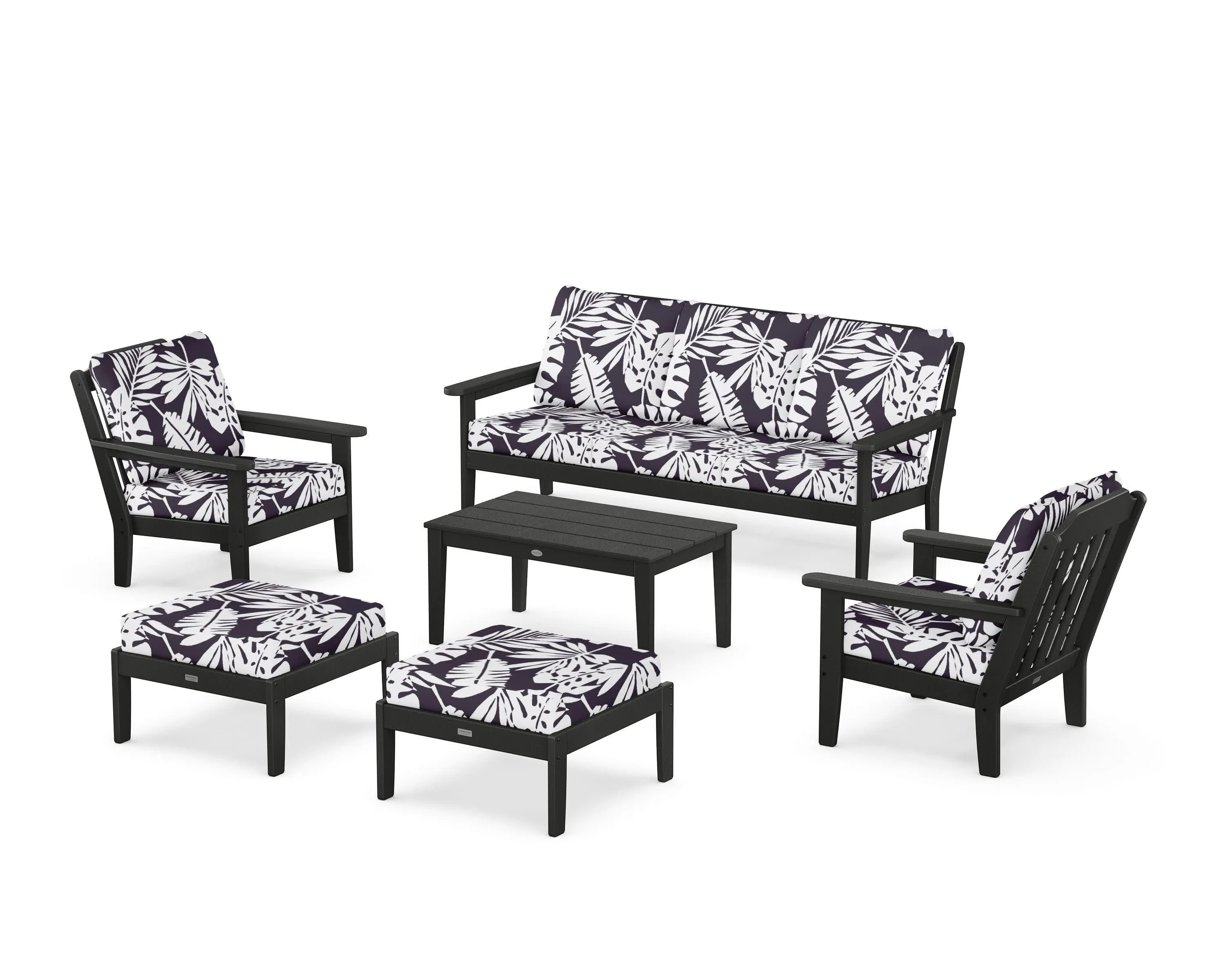 Cottage 6-Piece Lounge Sofa Set