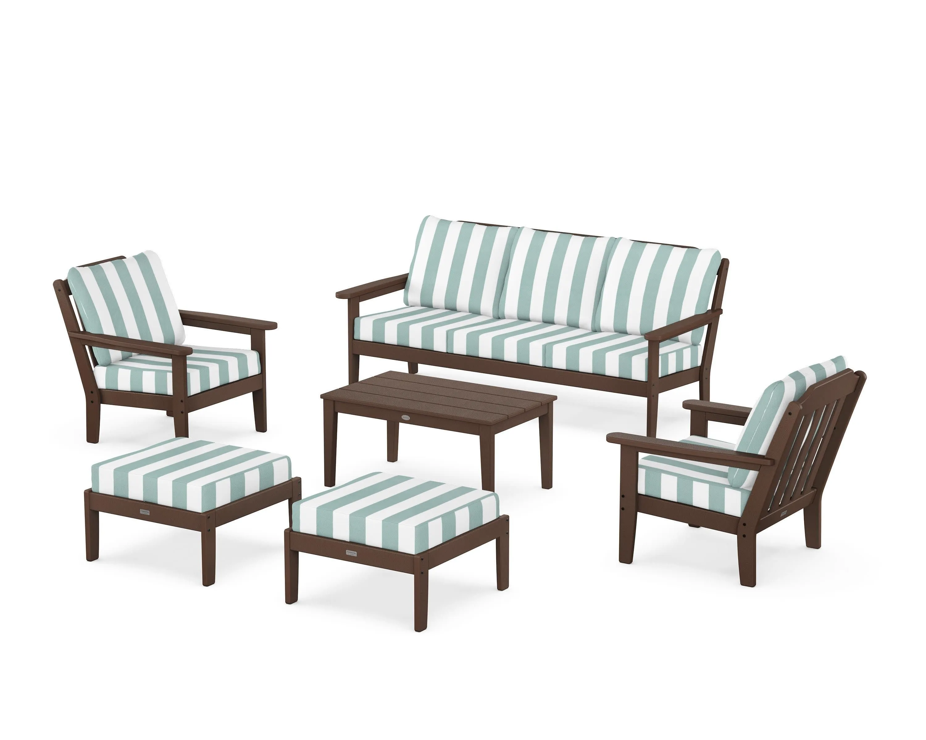 Cottage 6-Piece Lounge Sofa Set