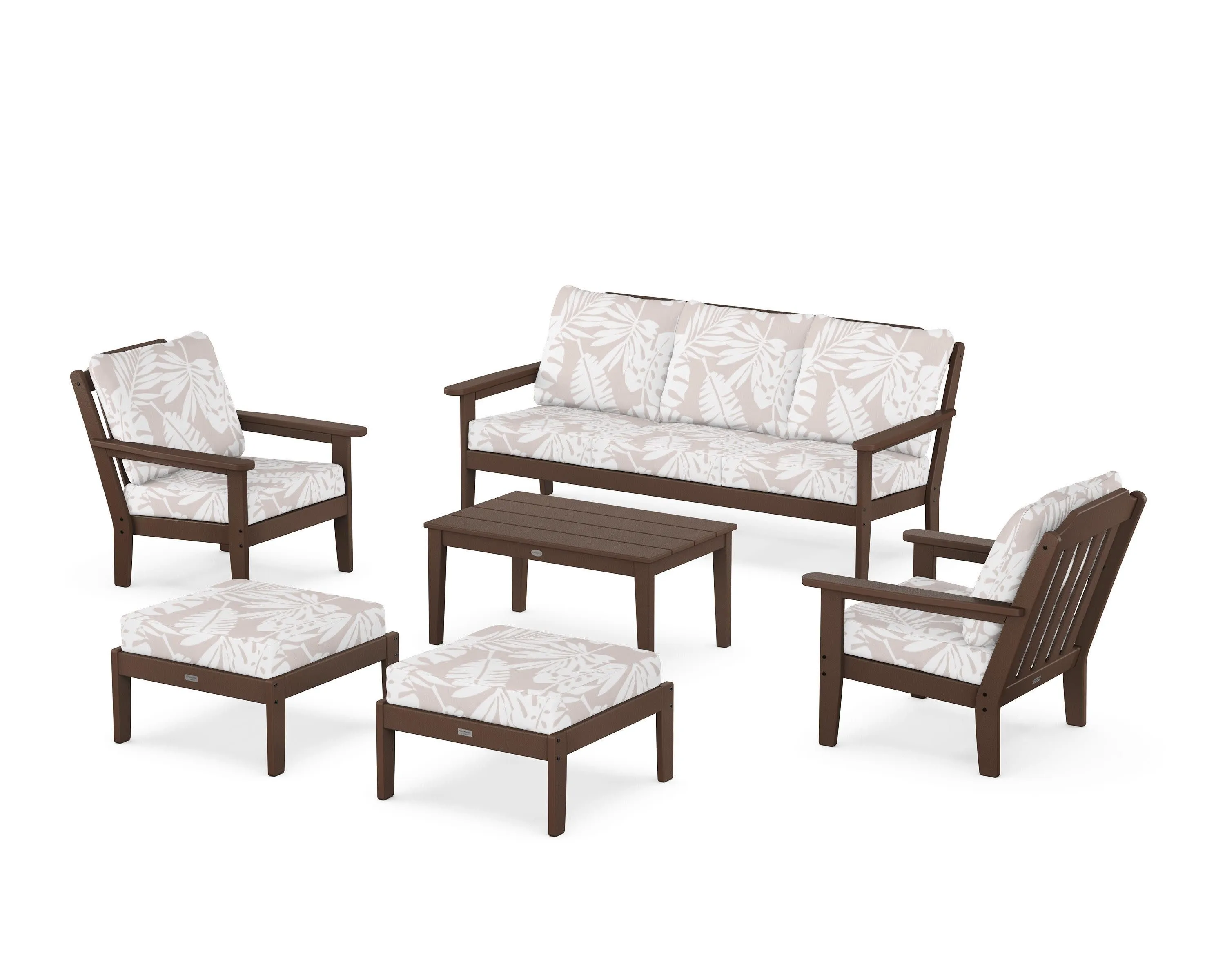 Cottage 6-Piece Lounge Sofa Set