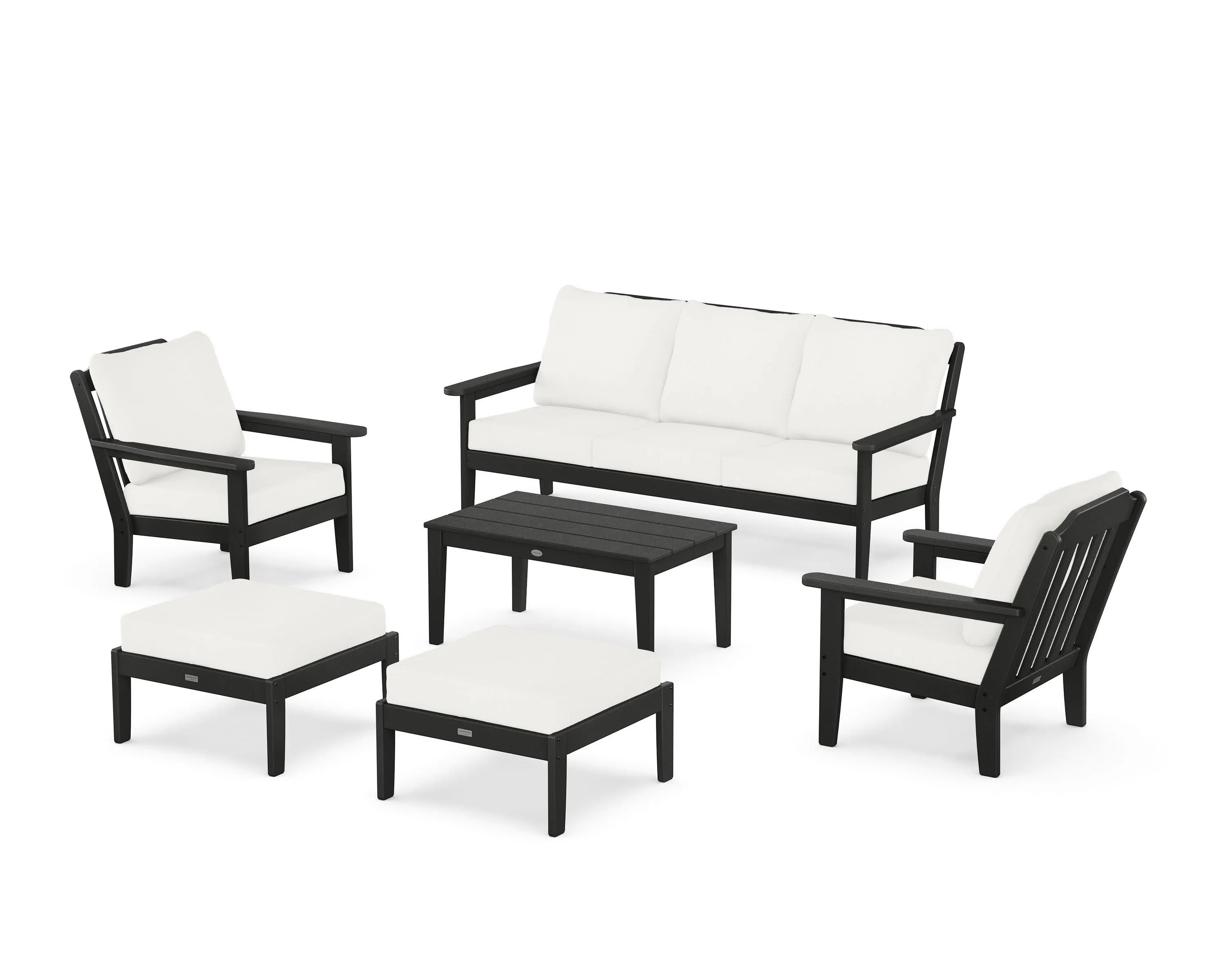 Cottage 6-Piece Lounge Sofa Set