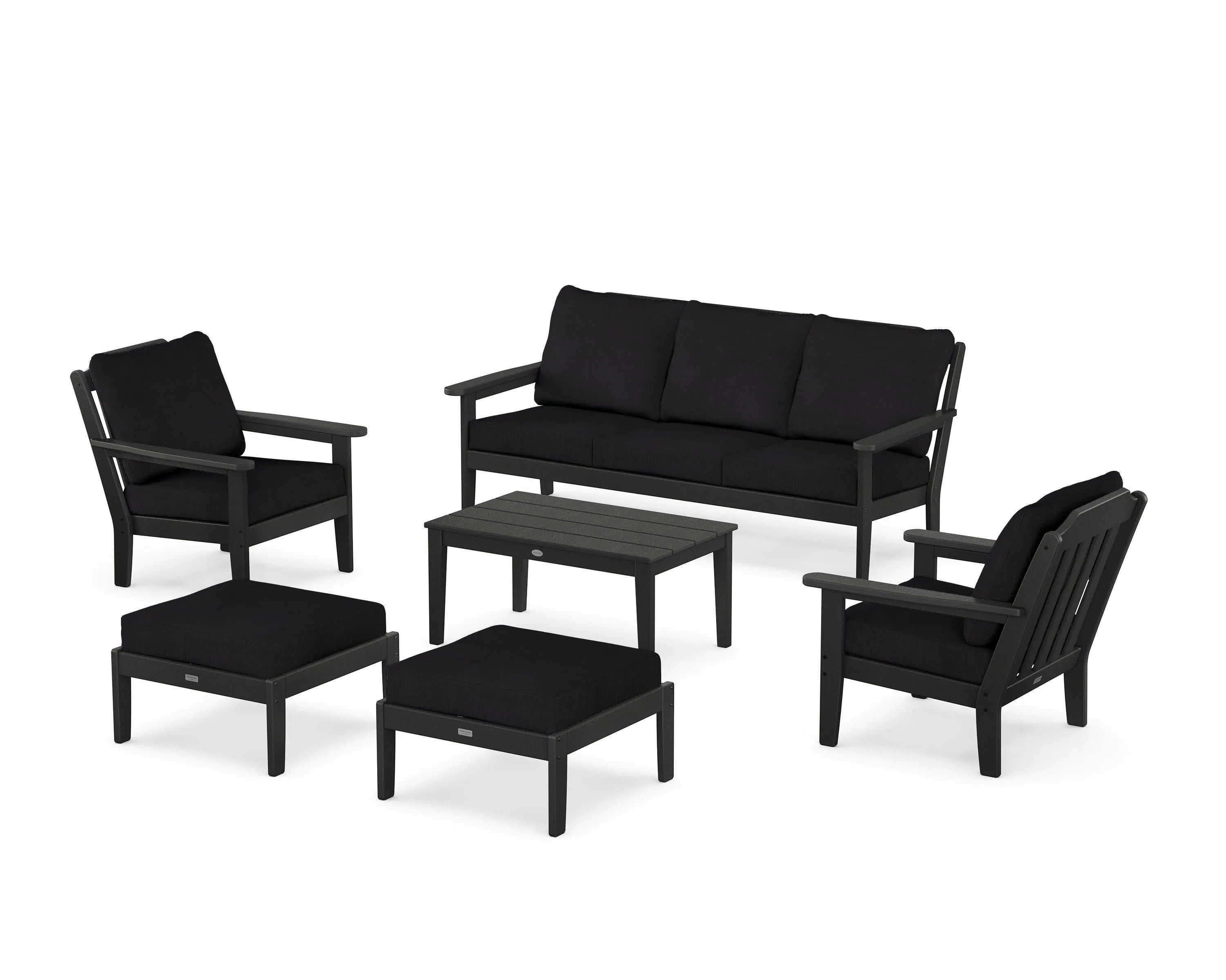 Cottage 6-Piece Lounge Sofa Set