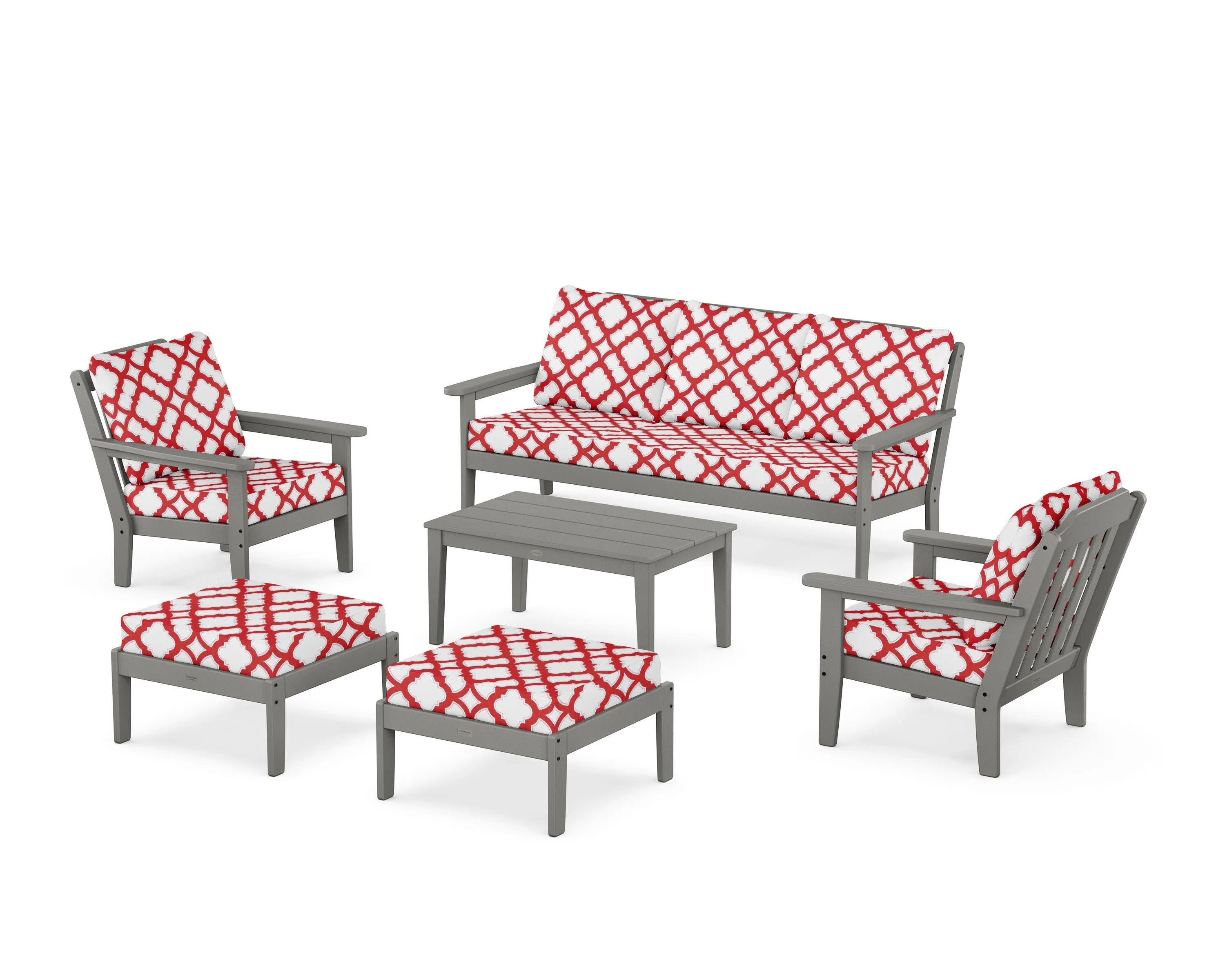 Cottage 6-Piece Lounge Sofa Set