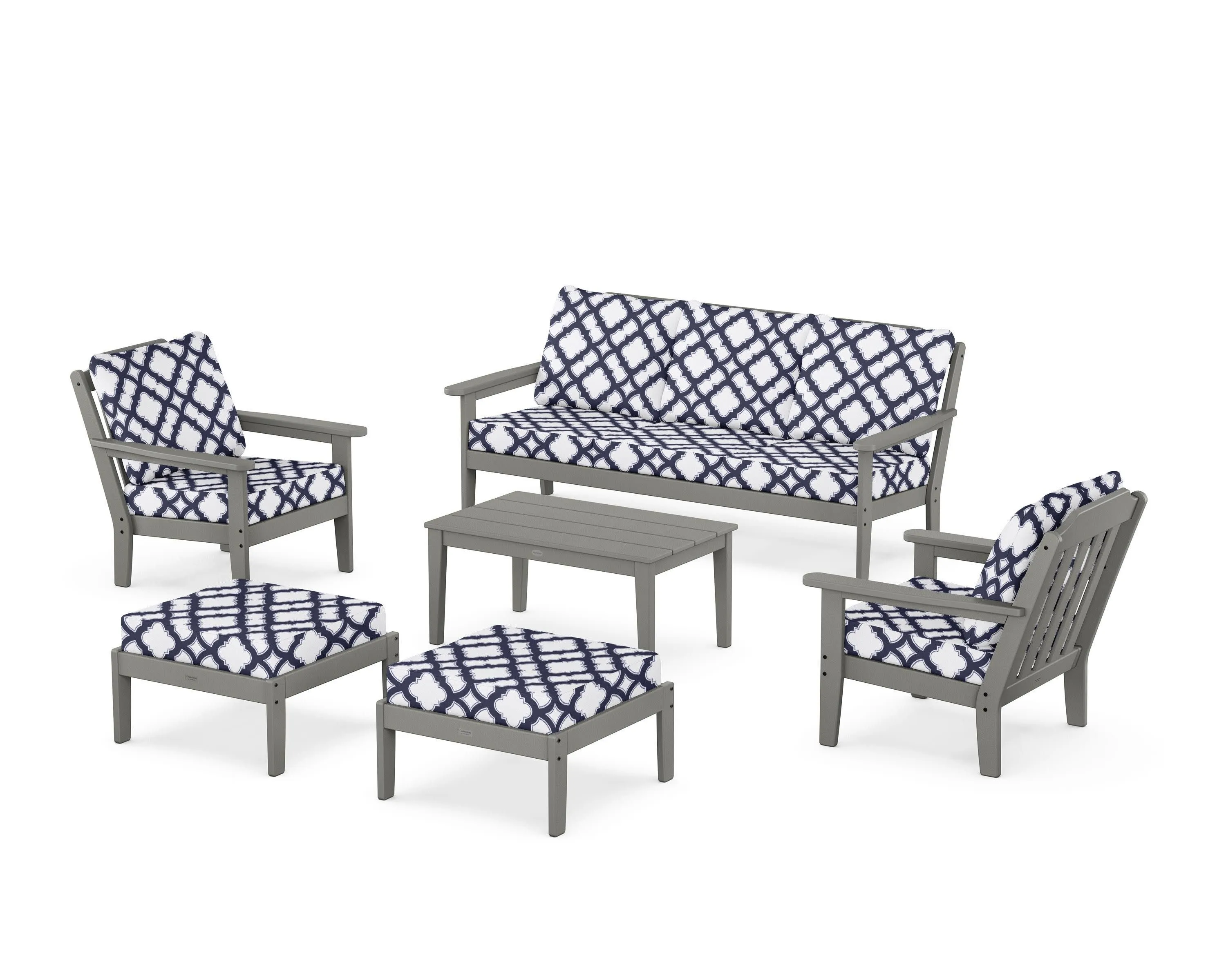 Cottage 6-Piece Lounge Sofa Set