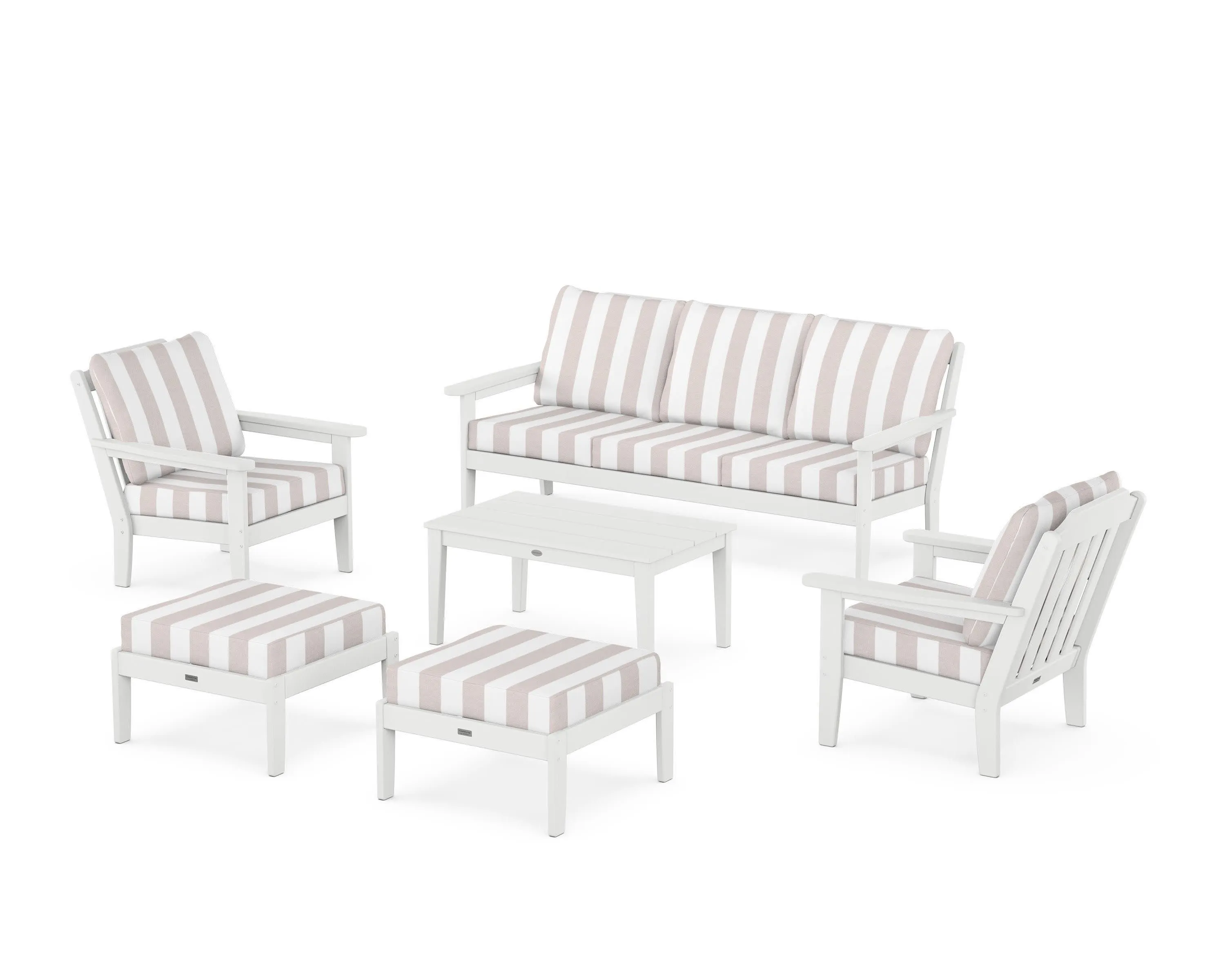 Cottage 6-Piece Lounge Sofa Set