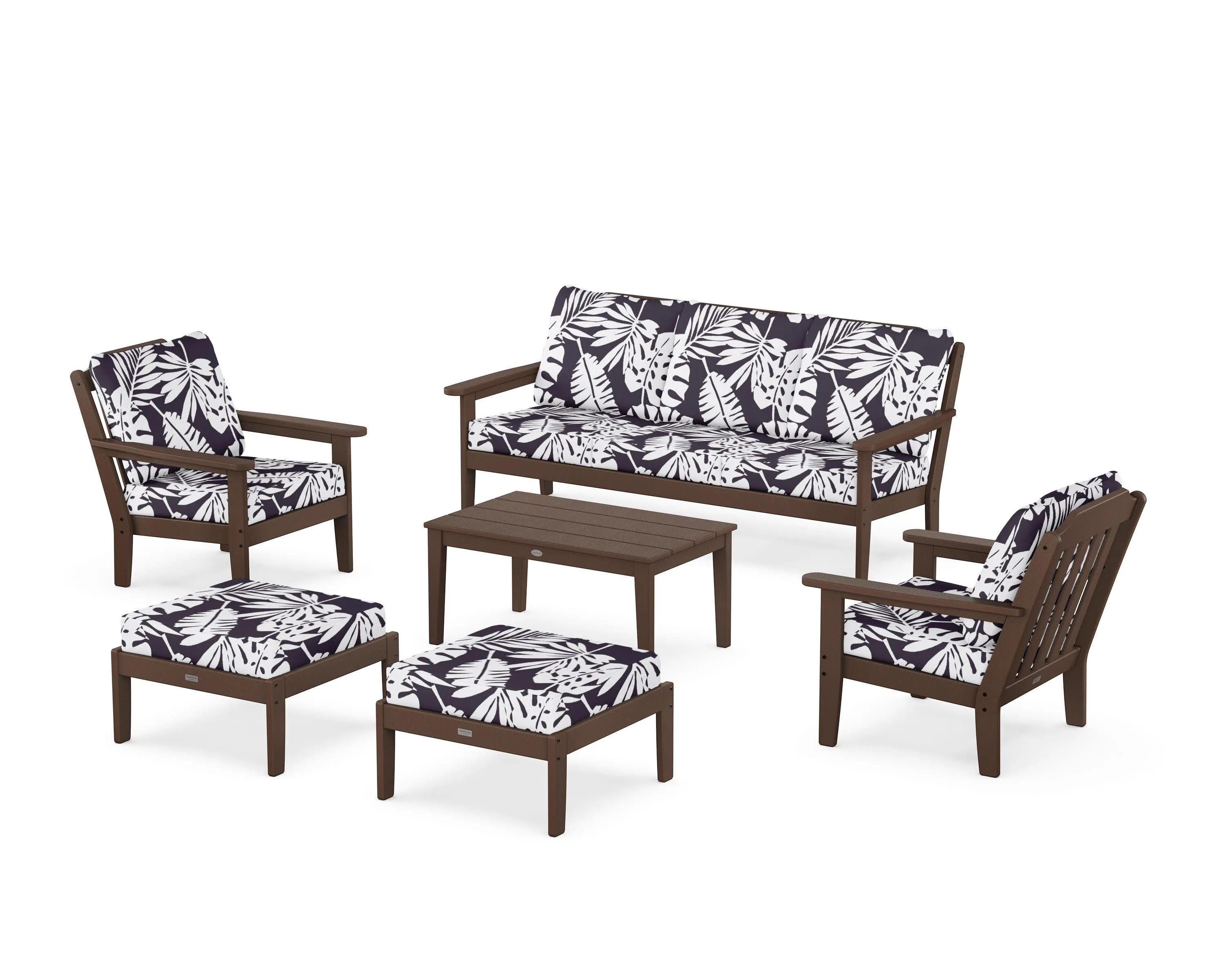 Cottage 6-Piece Lounge Sofa Set