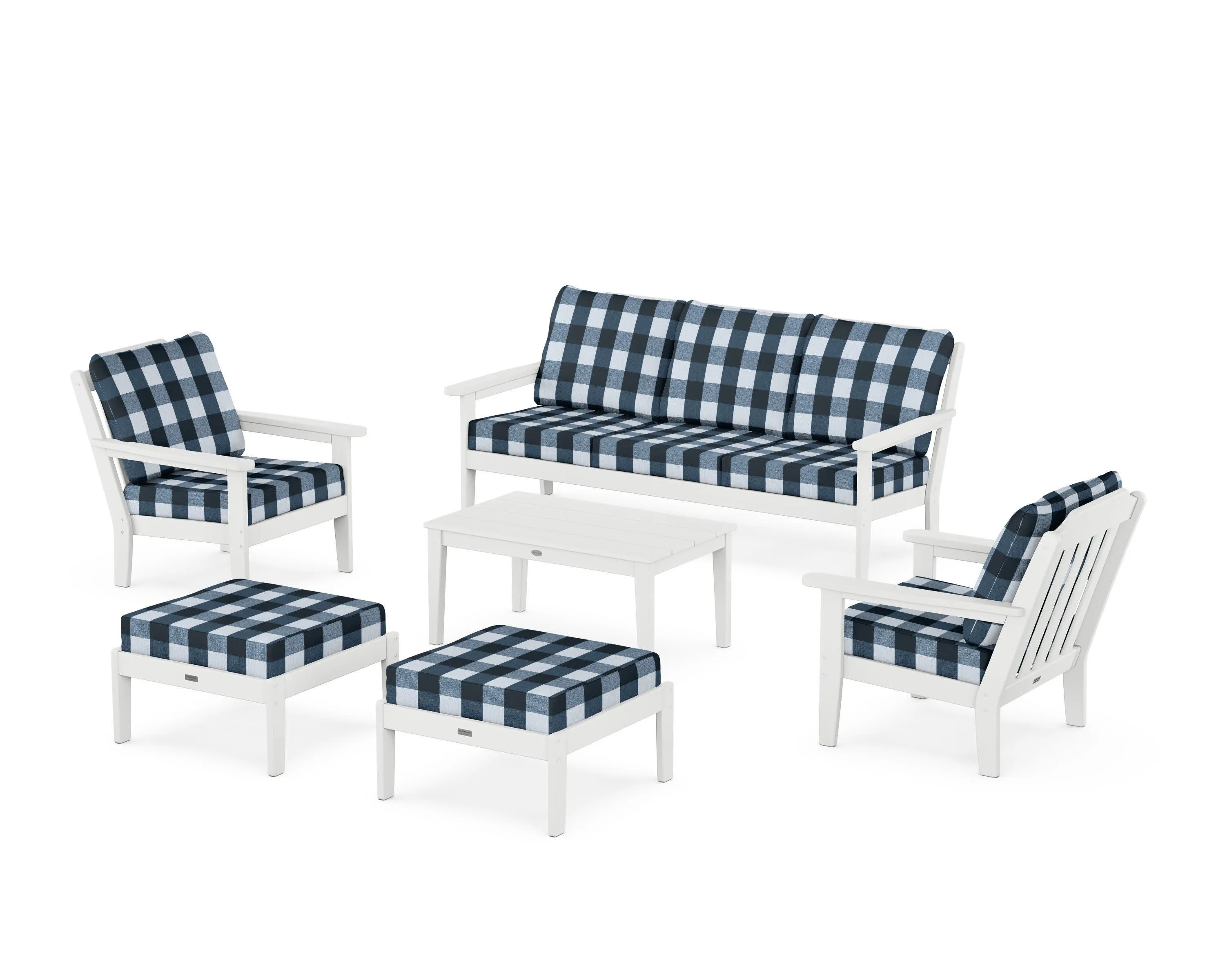 Cottage 6-Piece Lounge Sofa Set