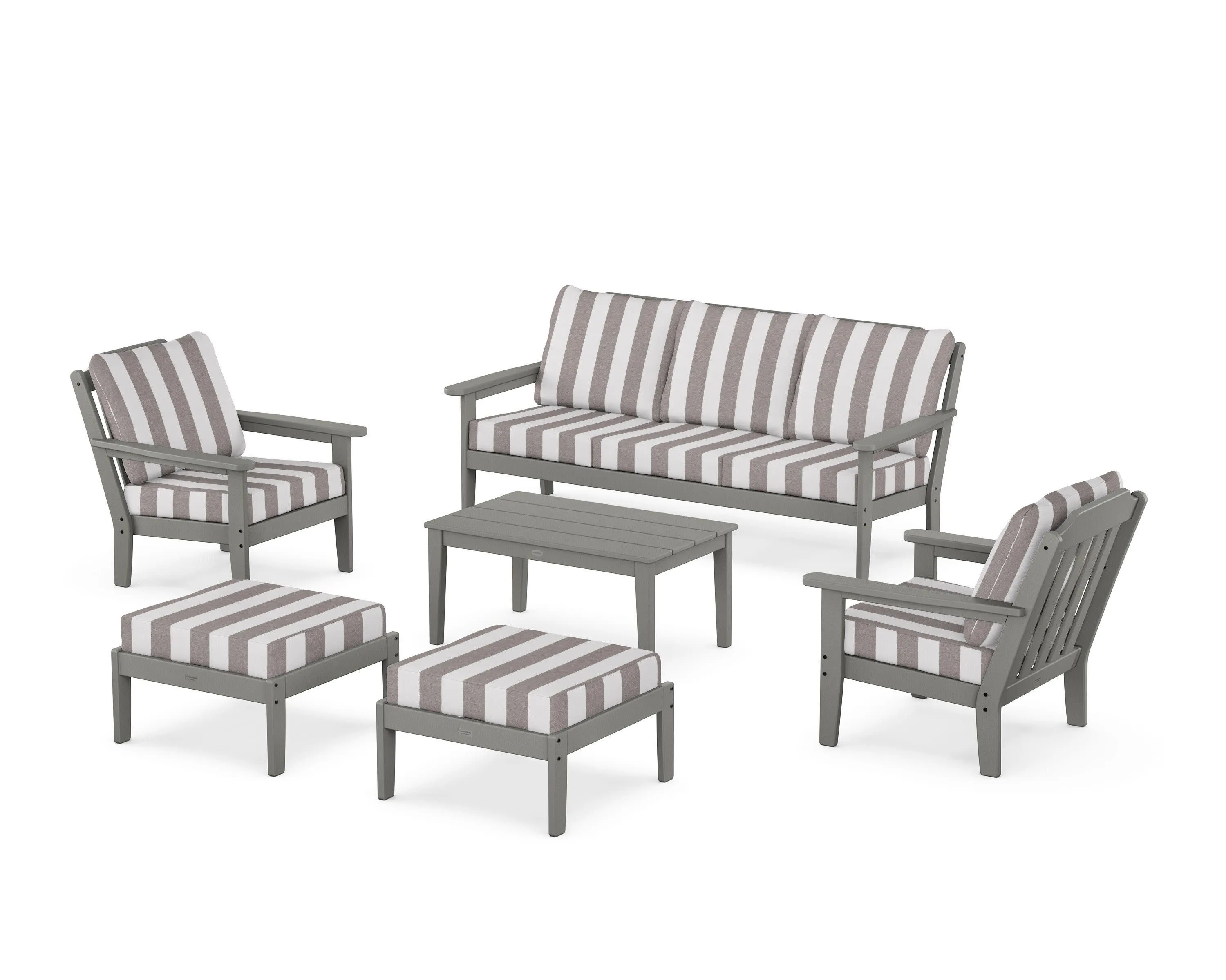 Cottage 6-Piece Lounge Sofa Set