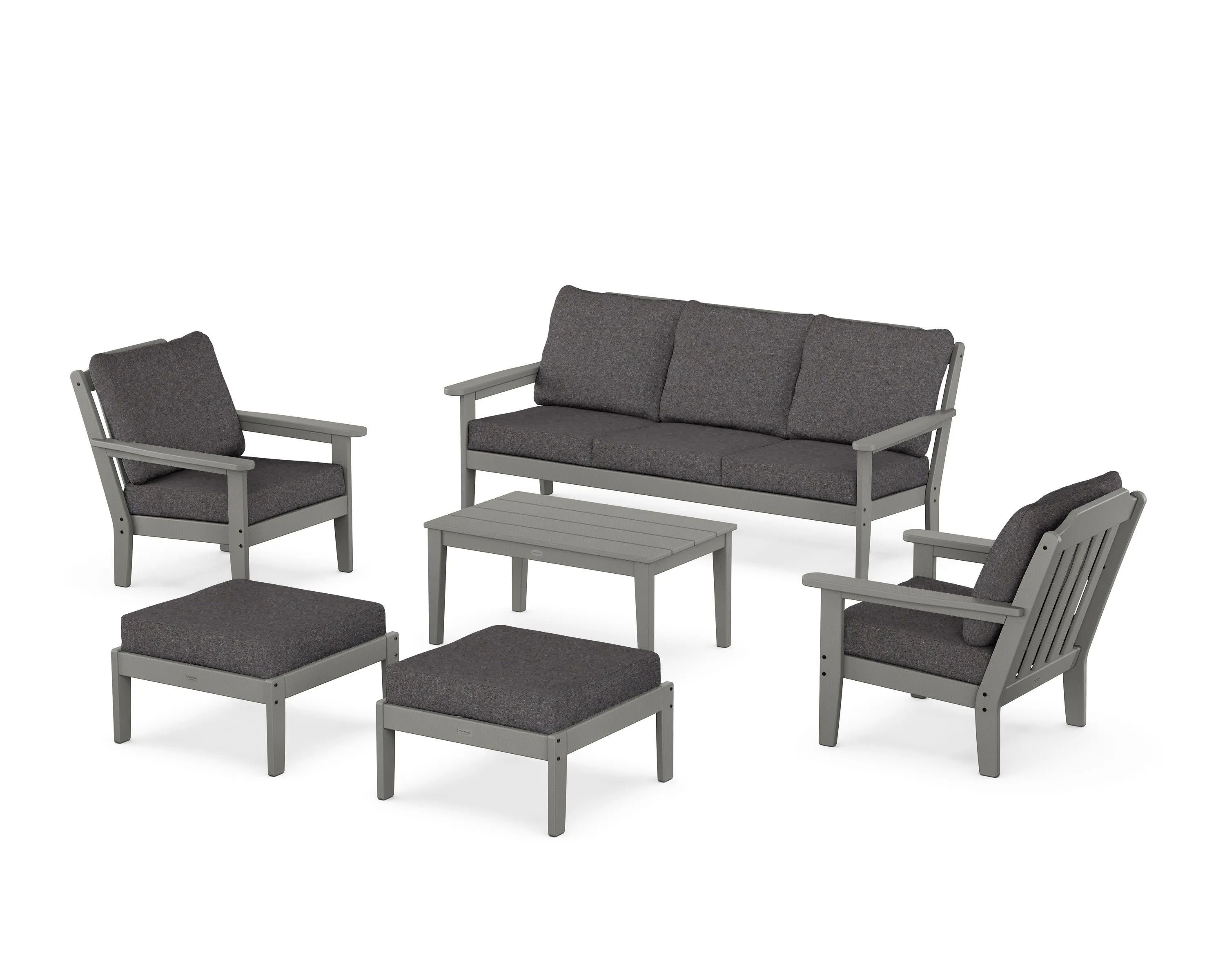 Cottage 6-Piece Lounge Sofa Set