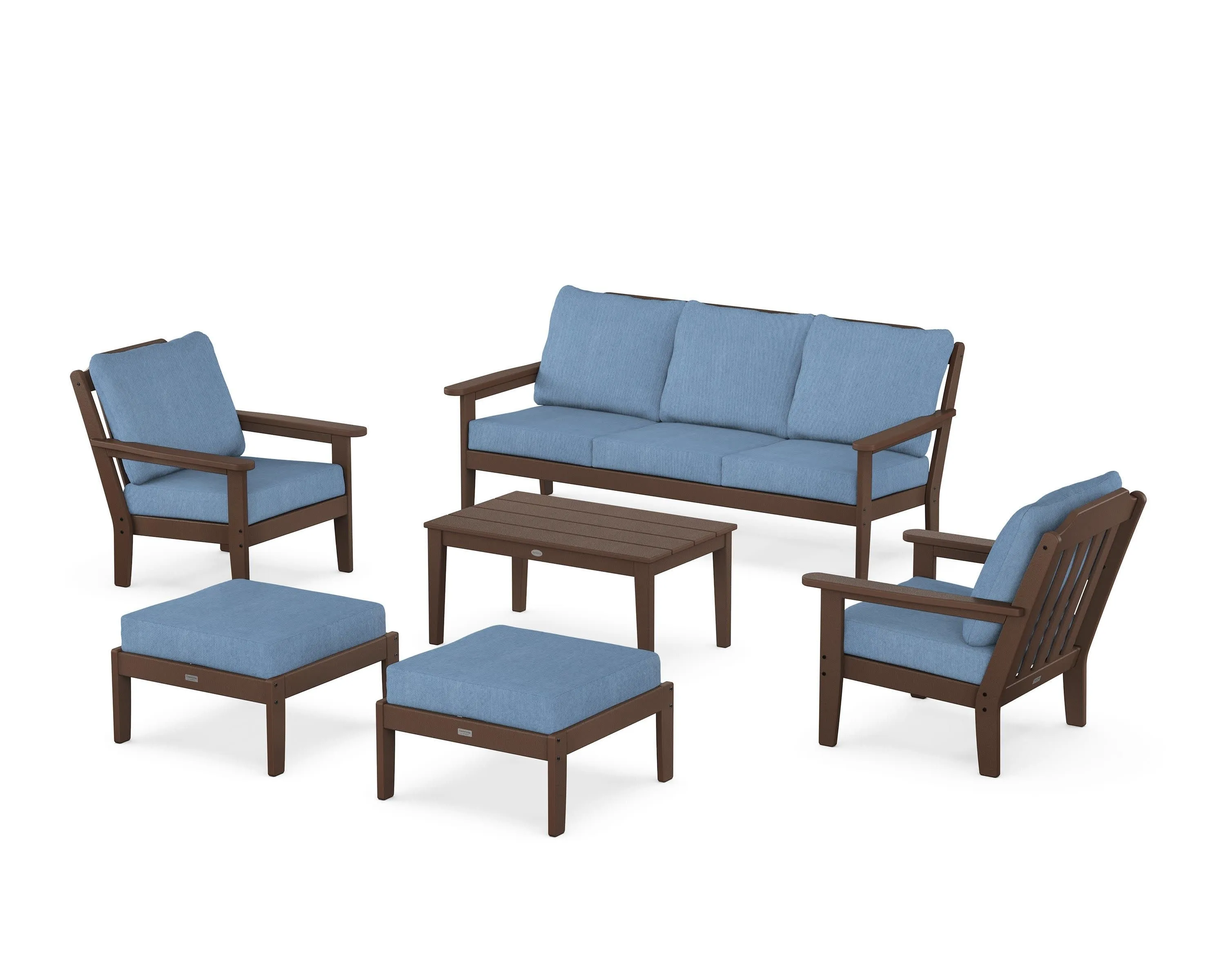 Cottage 6-Piece Lounge Sofa Set
