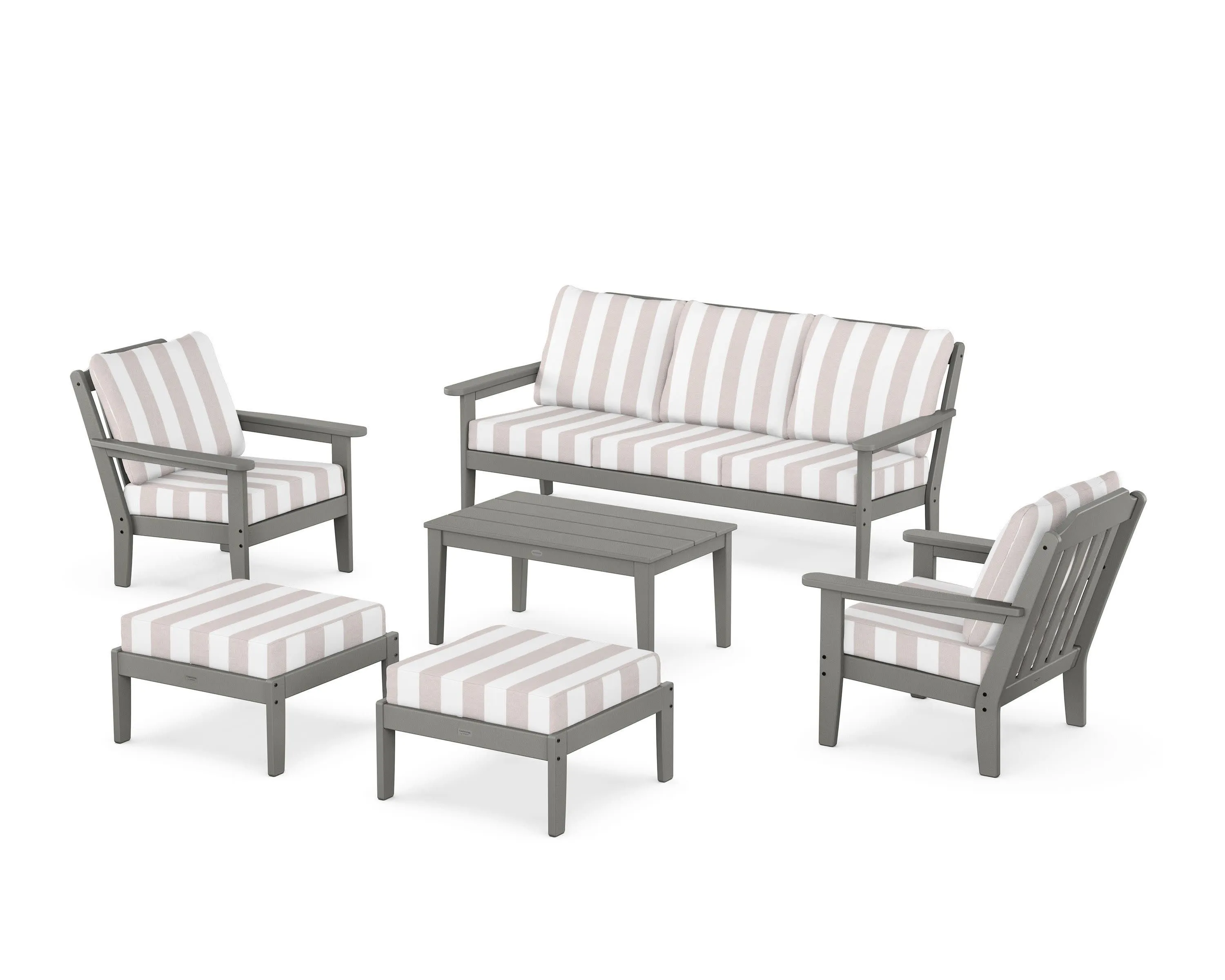 Cottage 6-Piece Lounge Sofa Set