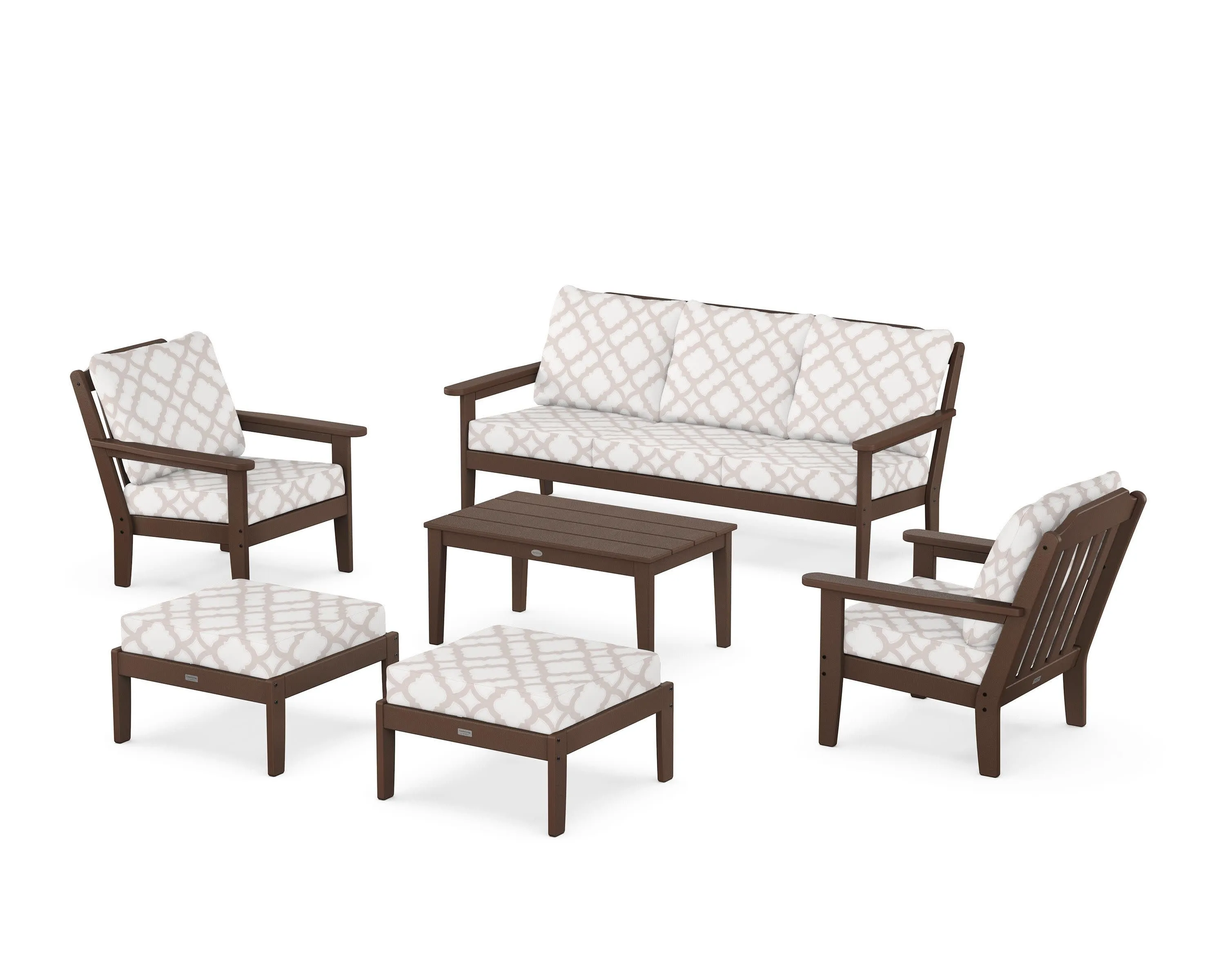 Cottage 6-Piece Lounge Sofa Set