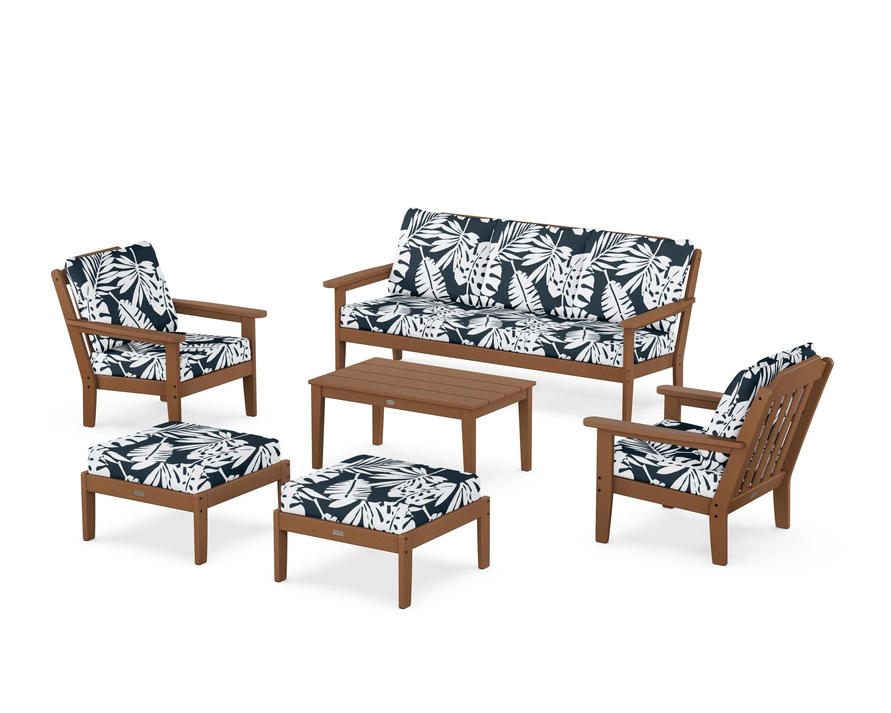 Cottage 6-Piece Lounge Sofa Set