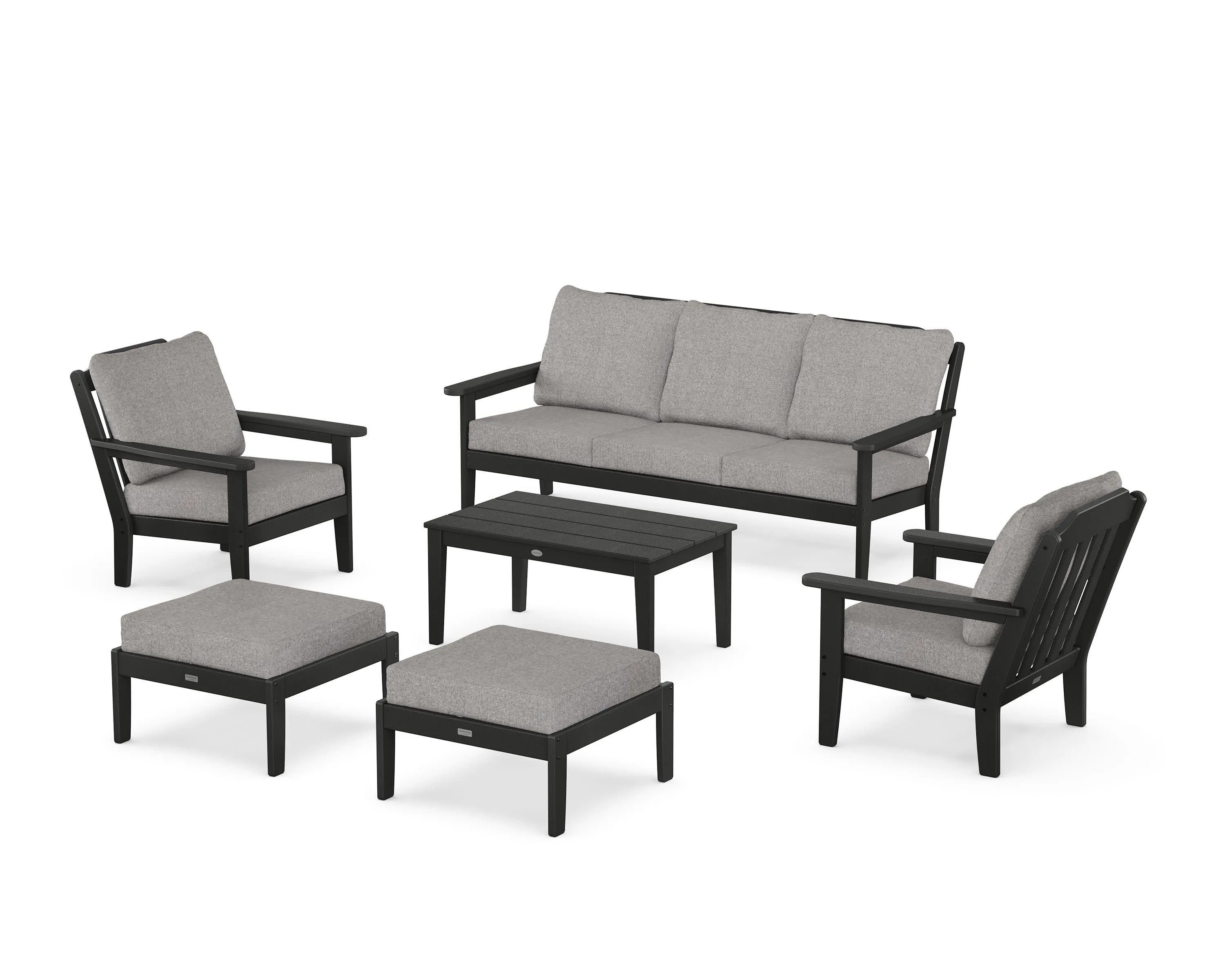 Cottage 6-Piece Lounge Sofa Set