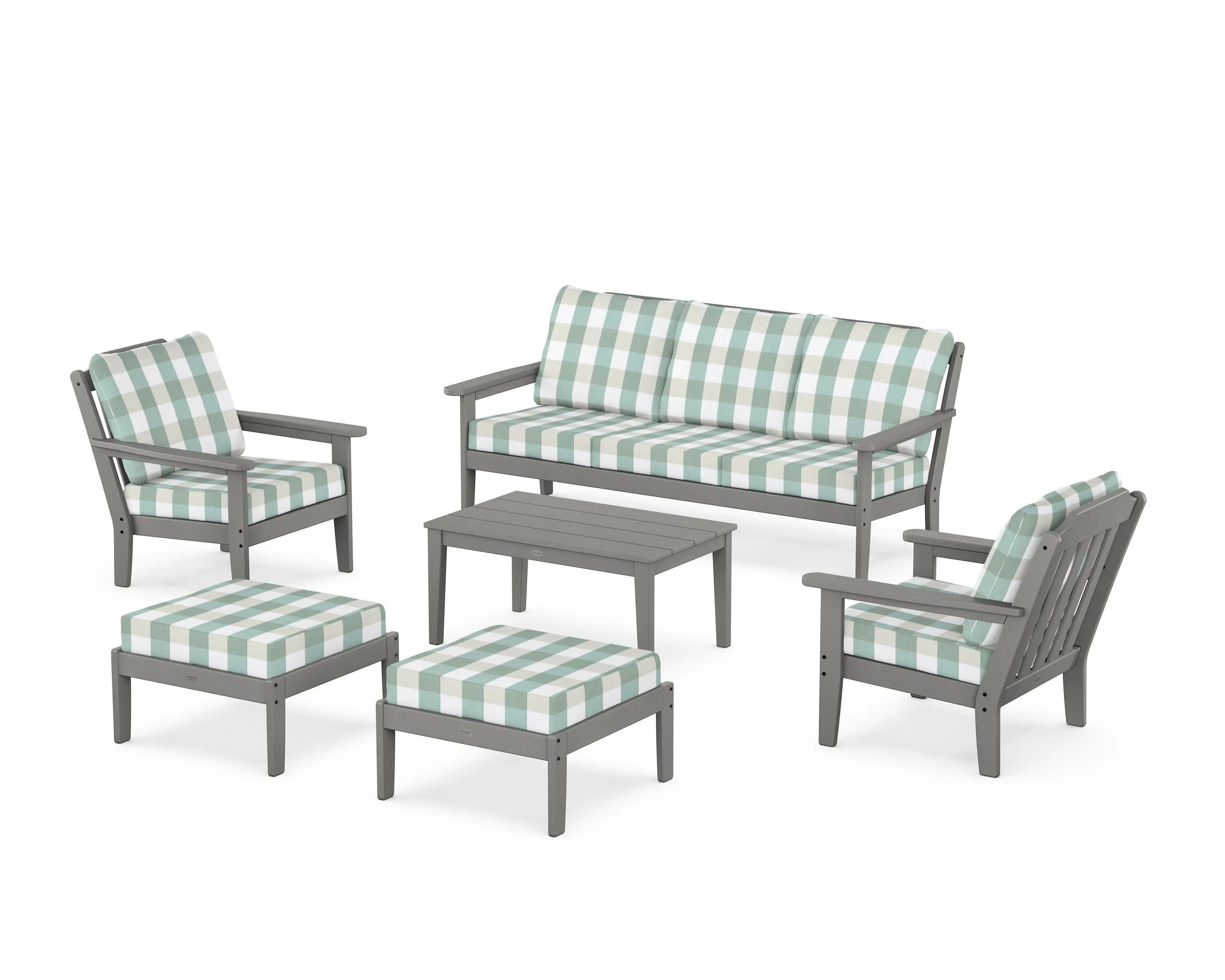 Cottage 6-Piece Lounge Sofa Set