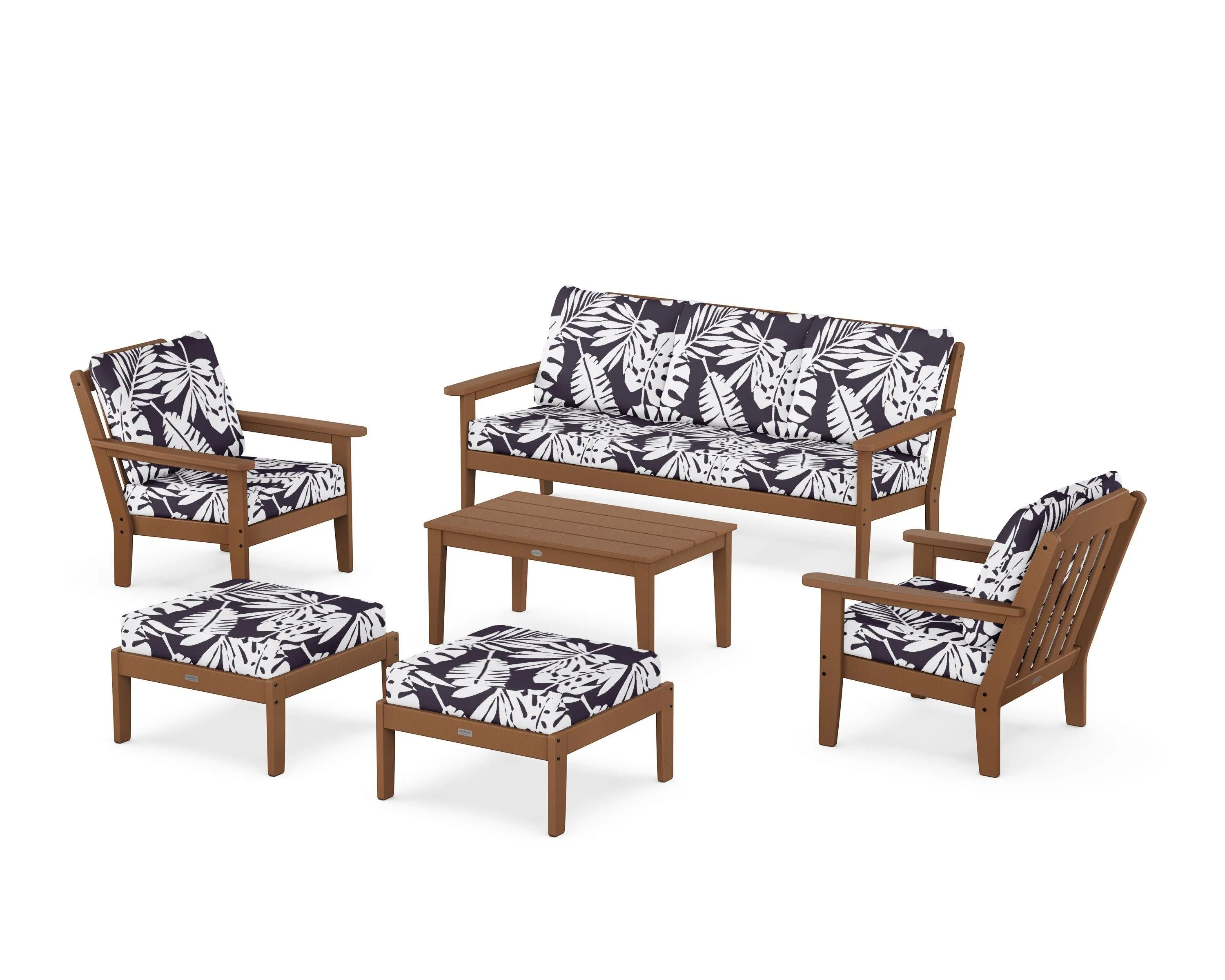 Cottage 6-Piece Lounge Sofa Set