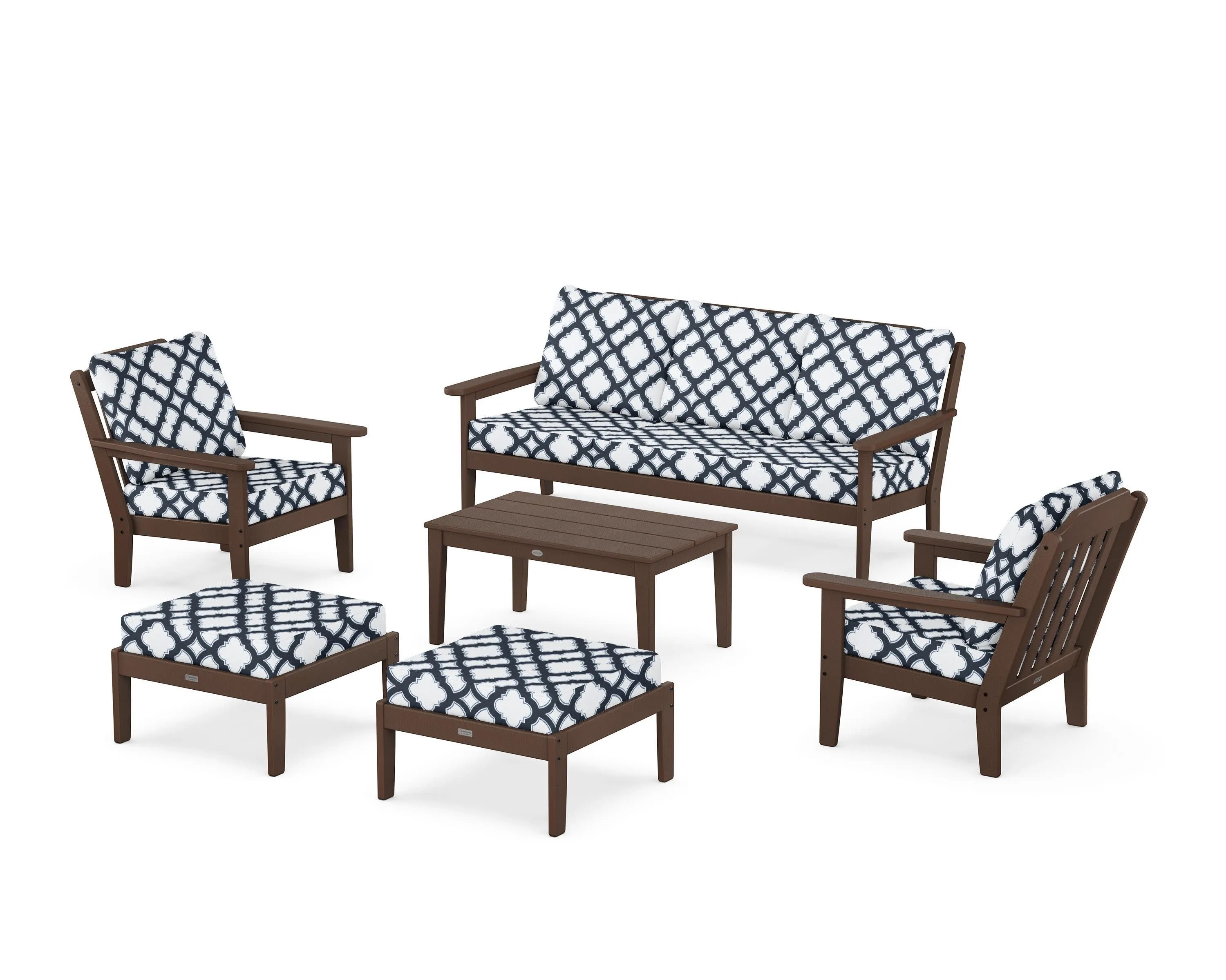 Cottage 6-Piece Lounge Sofa Set