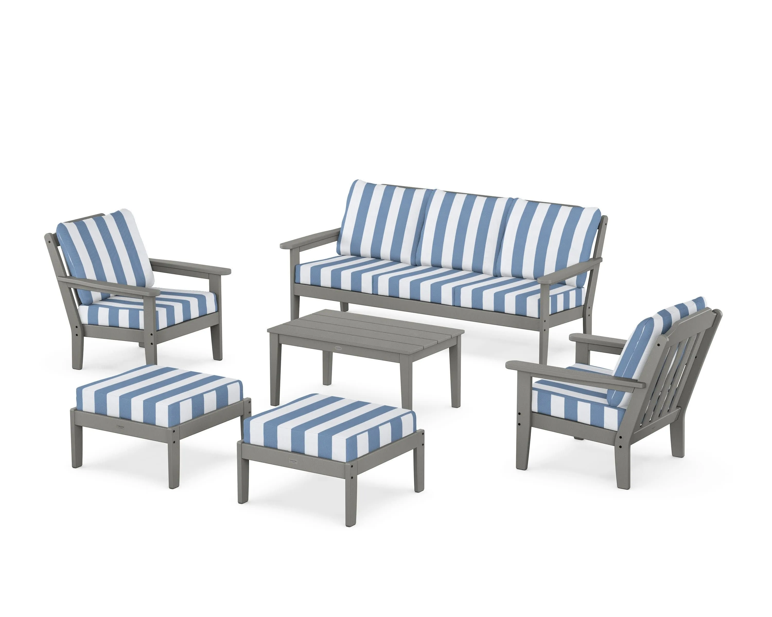 Cottage 6-Piece Lounge Sofa Set
